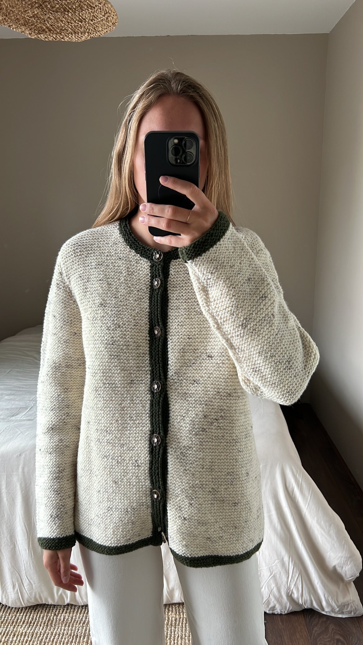 Woolen cardigan