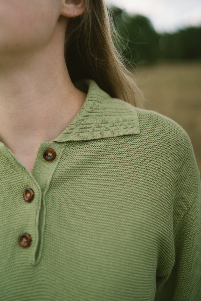 Vintage polo long sleeve