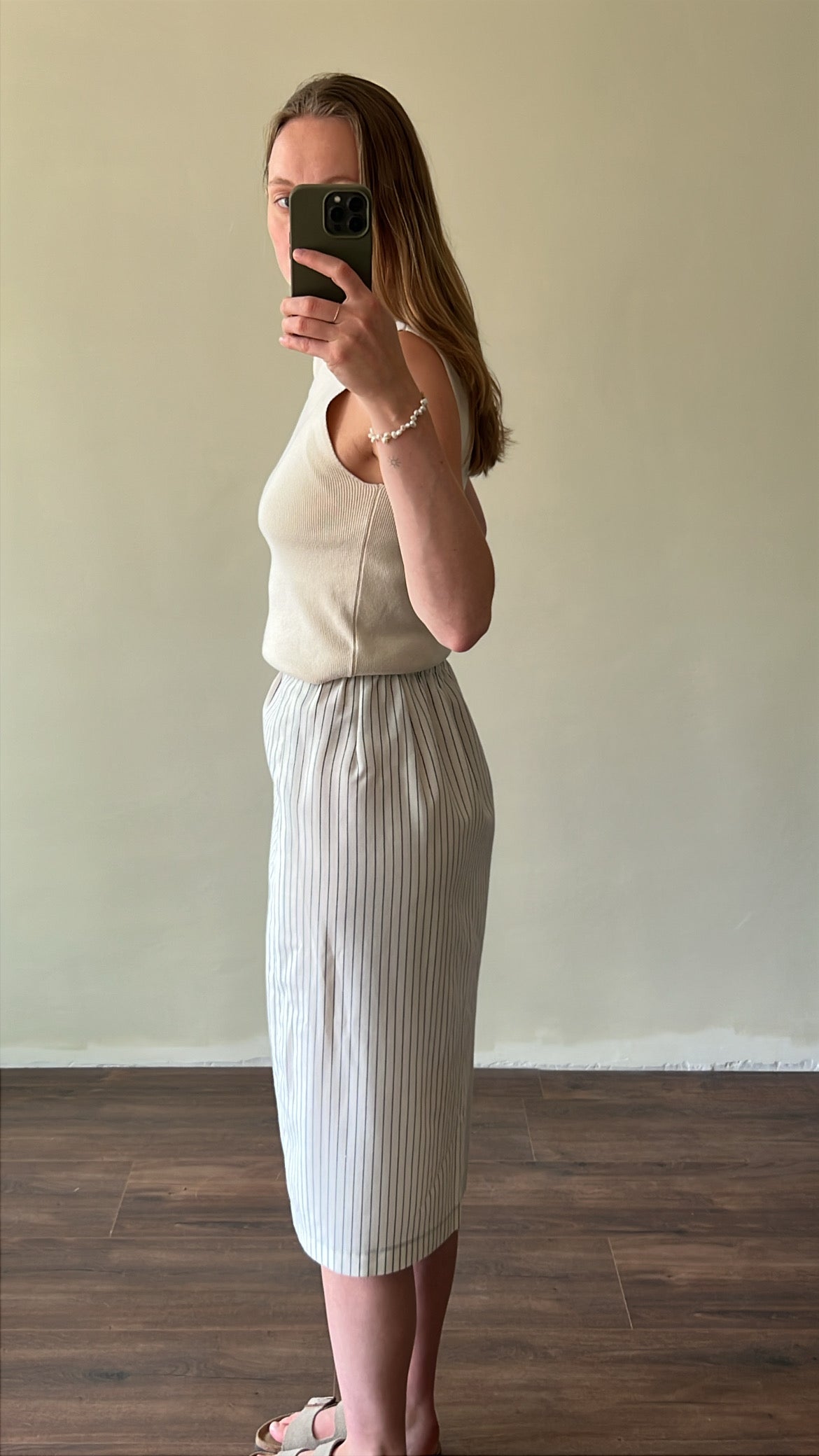 Striped skirt