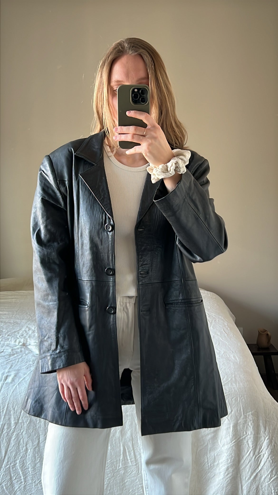 Vintage leather jacket