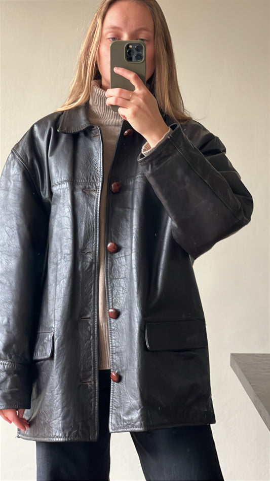 Vintage leather jacket