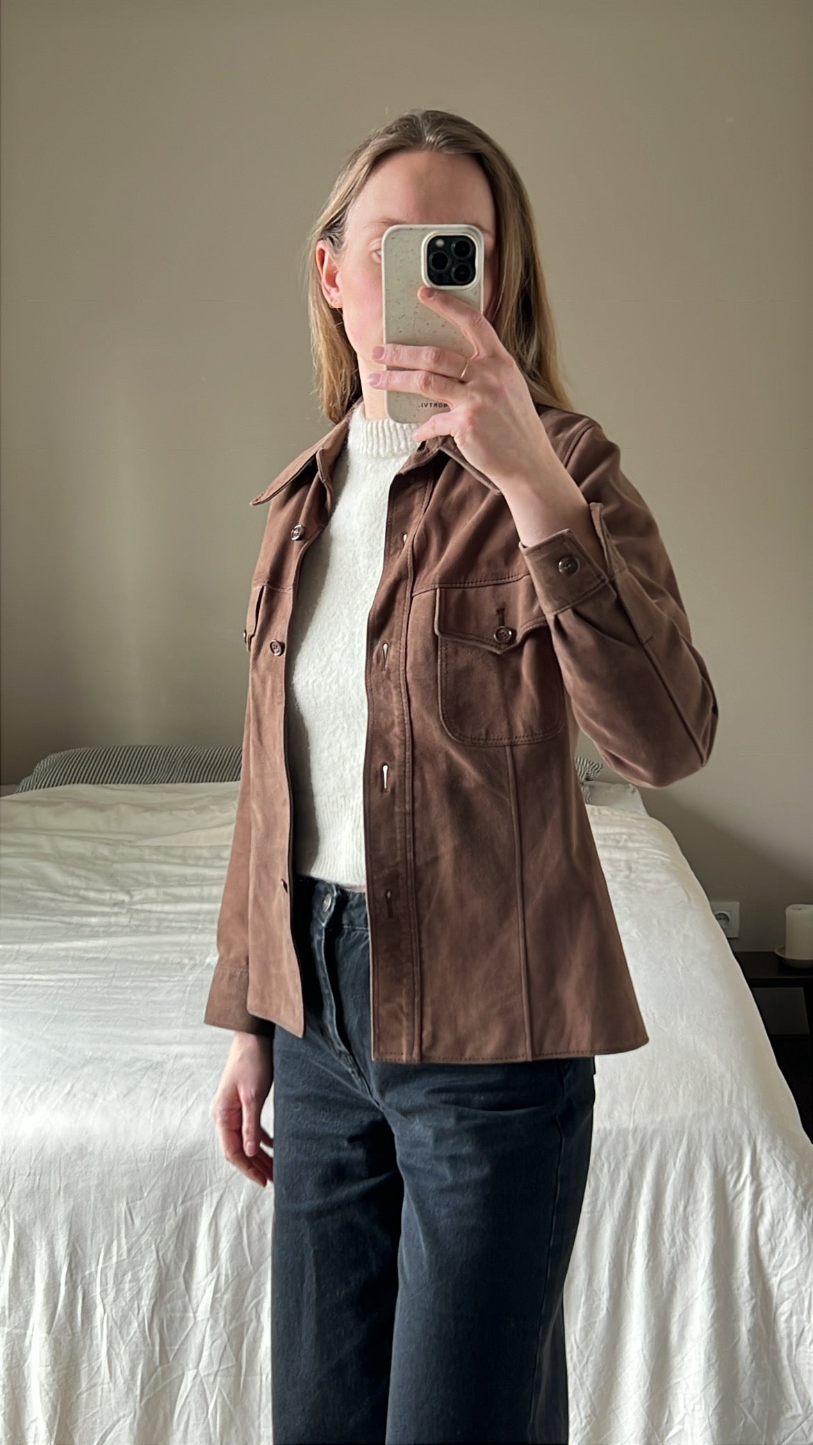 Leather jacket
