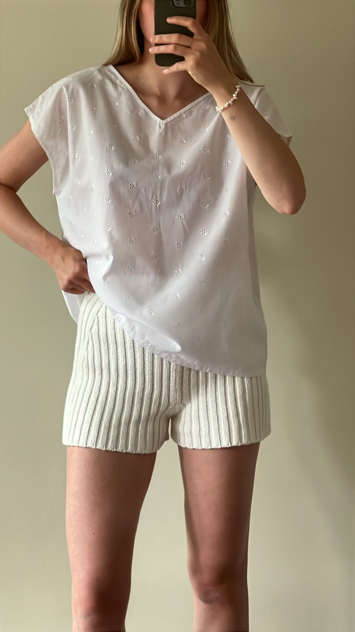 Embroidery top