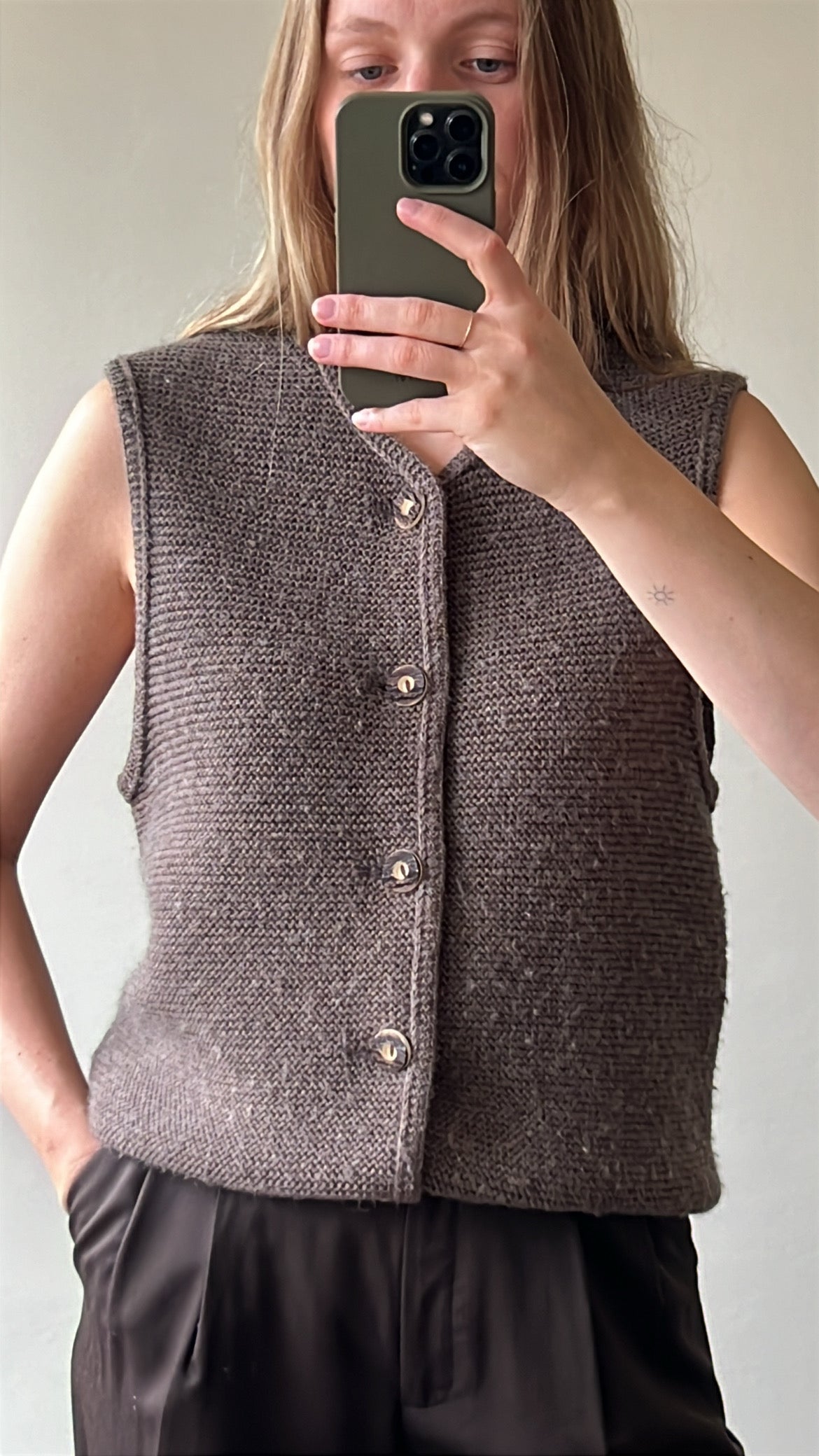 Vintage woolen spencer