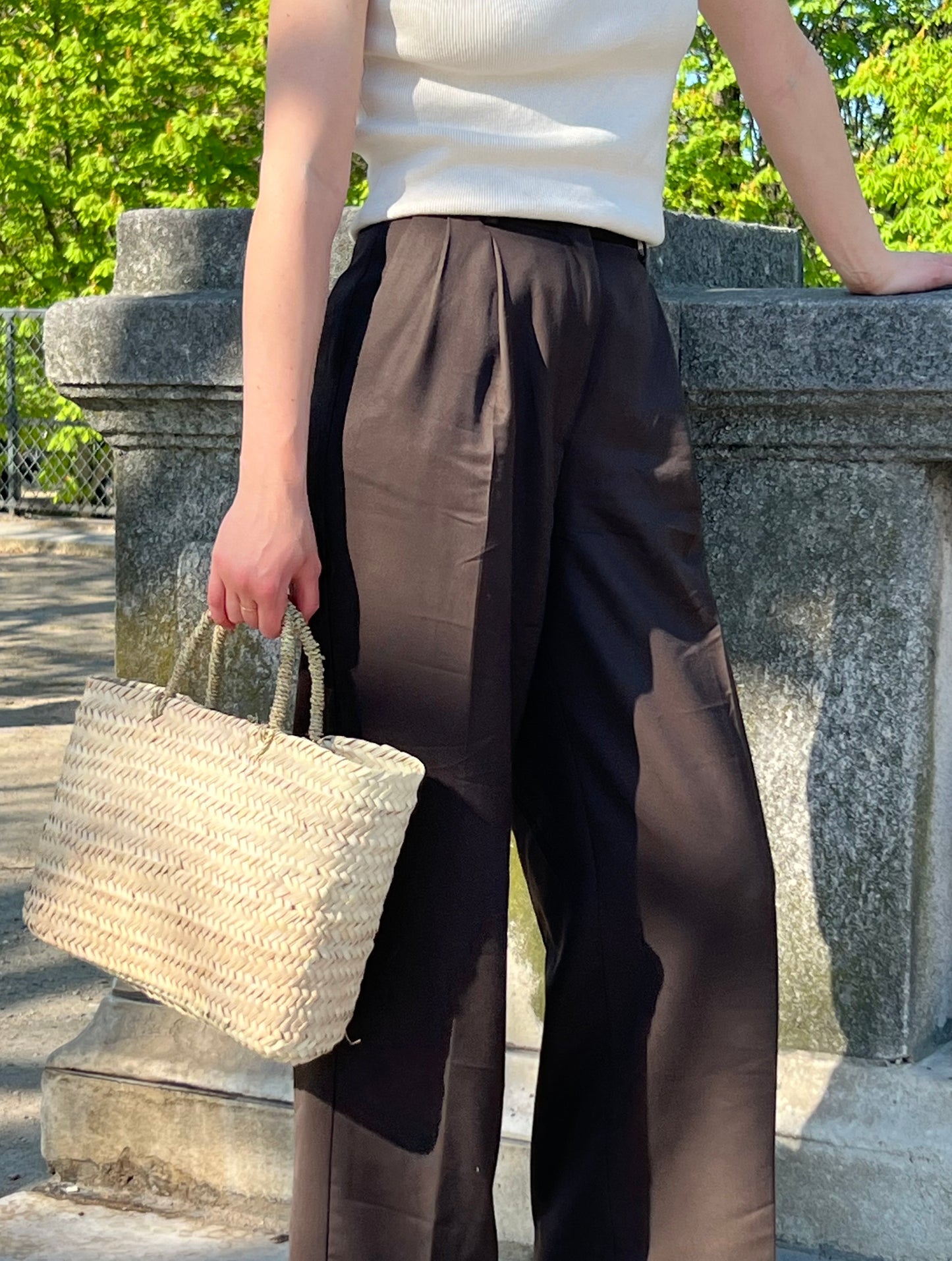 Straw bag Paris