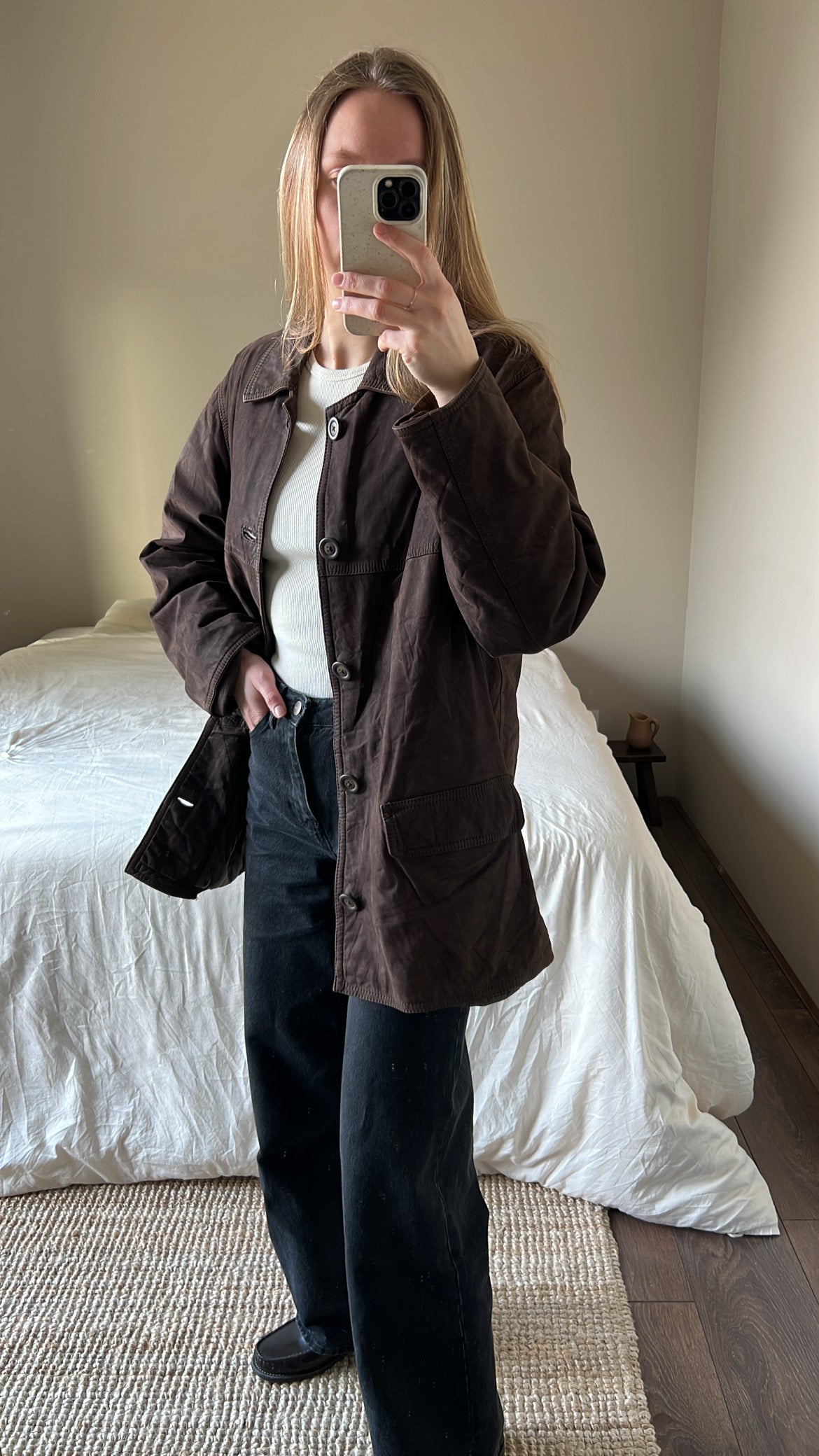 Vintage leather jacket