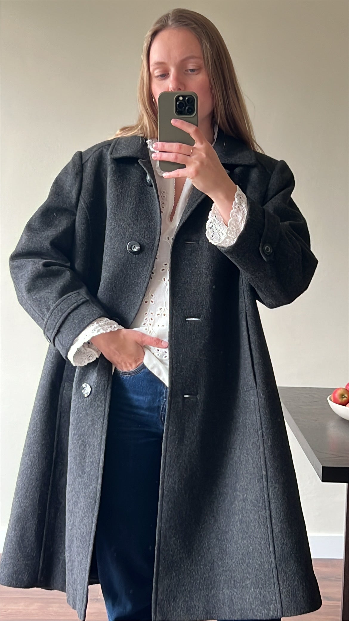Vintage woolen coat