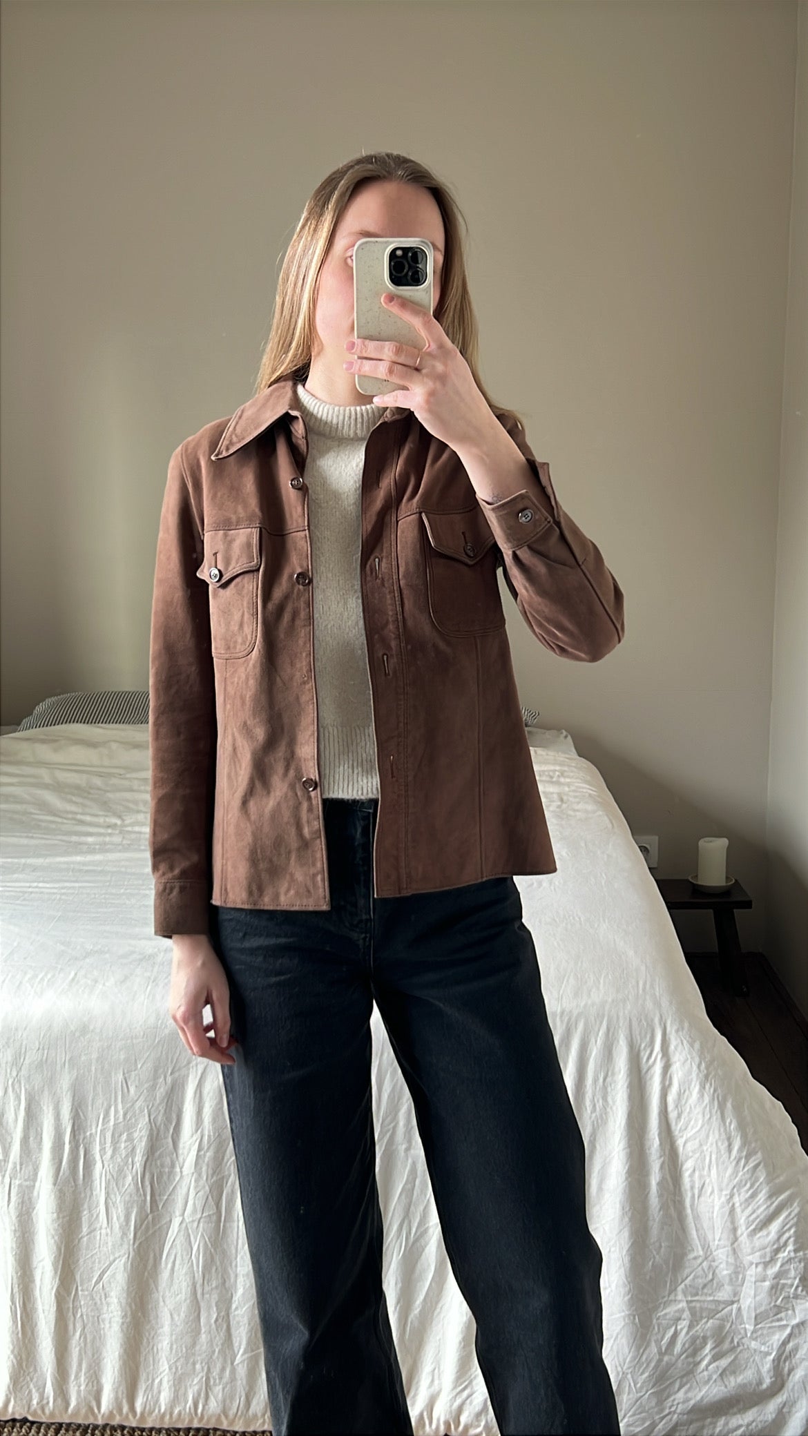 Leather jacket