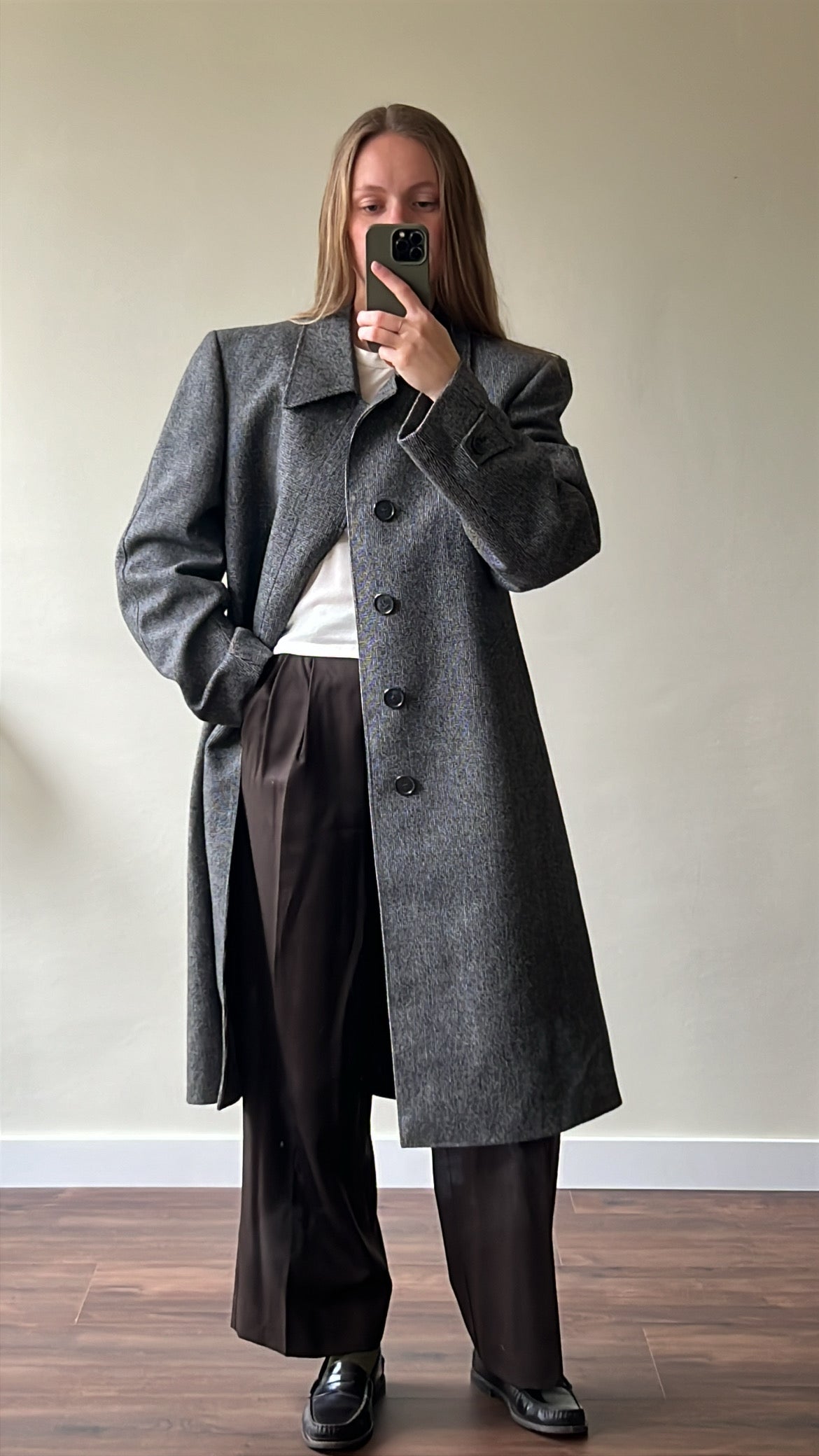 Vintage woolen coat