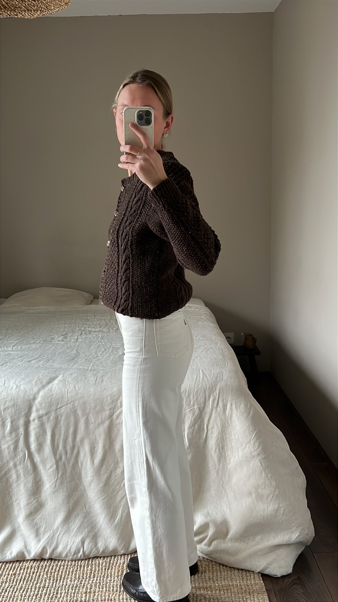 Woolen cardigan