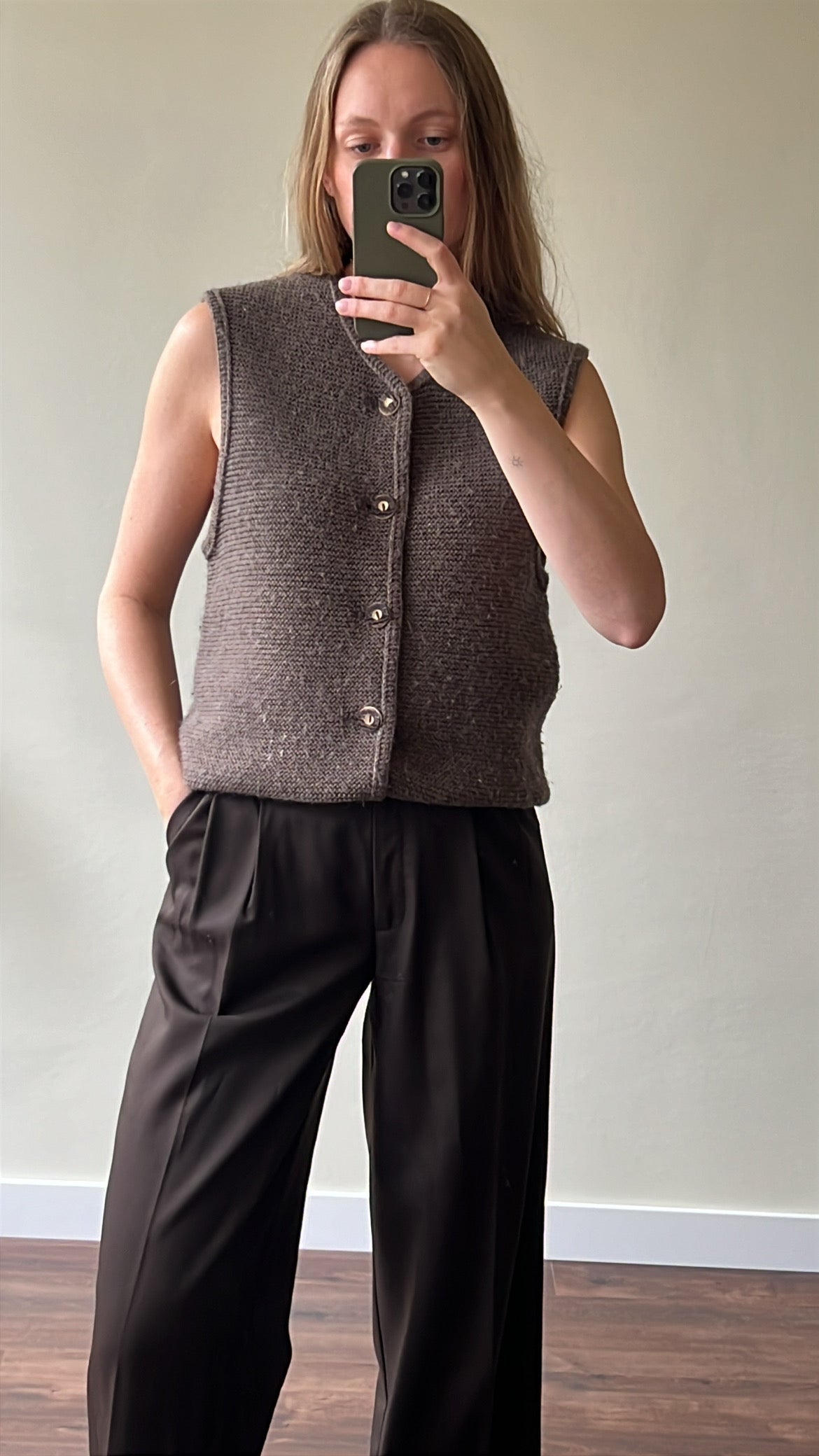 Vintage woolen spencer