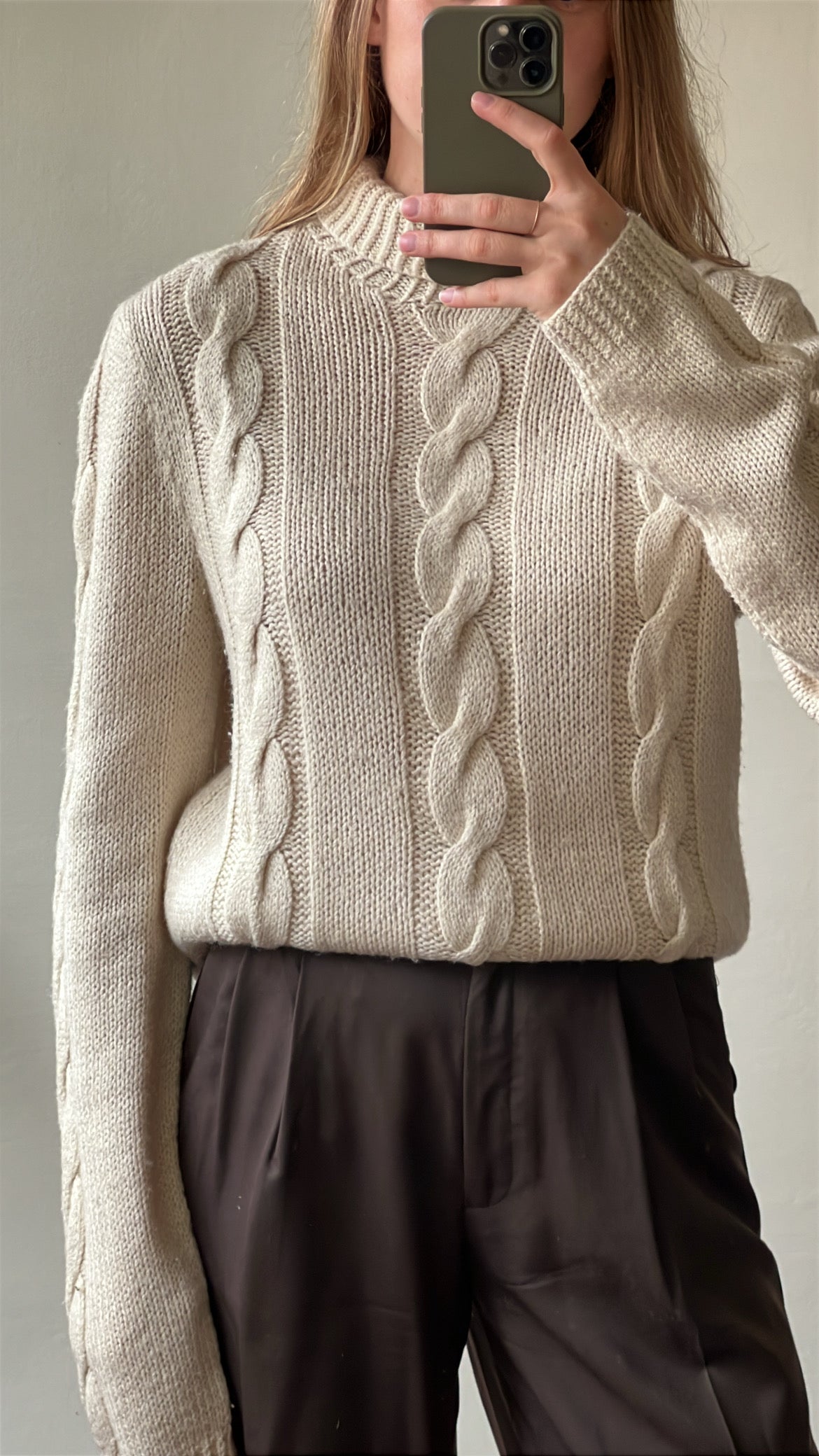 Vintage woolen knit