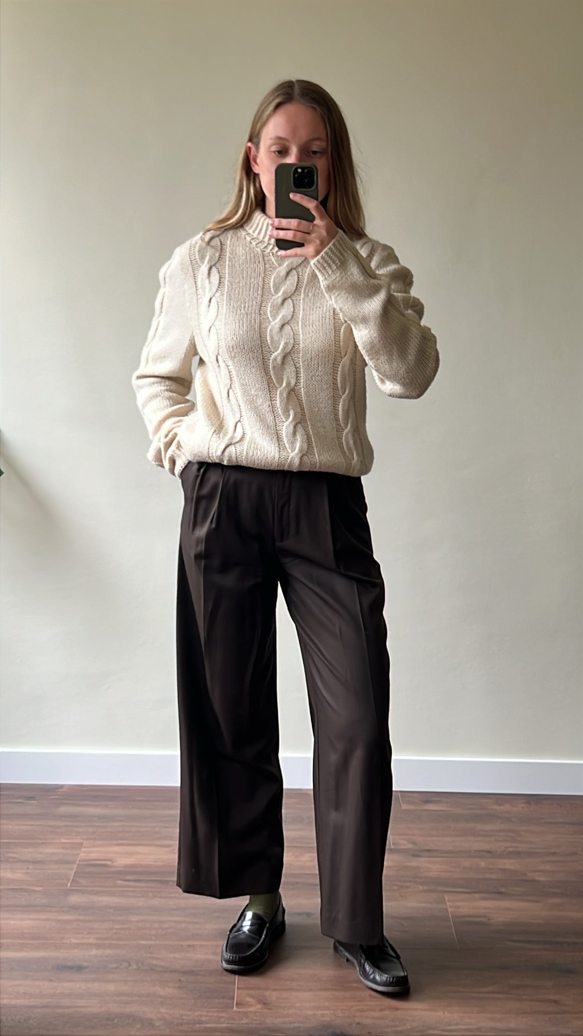 Vintage woolen knit