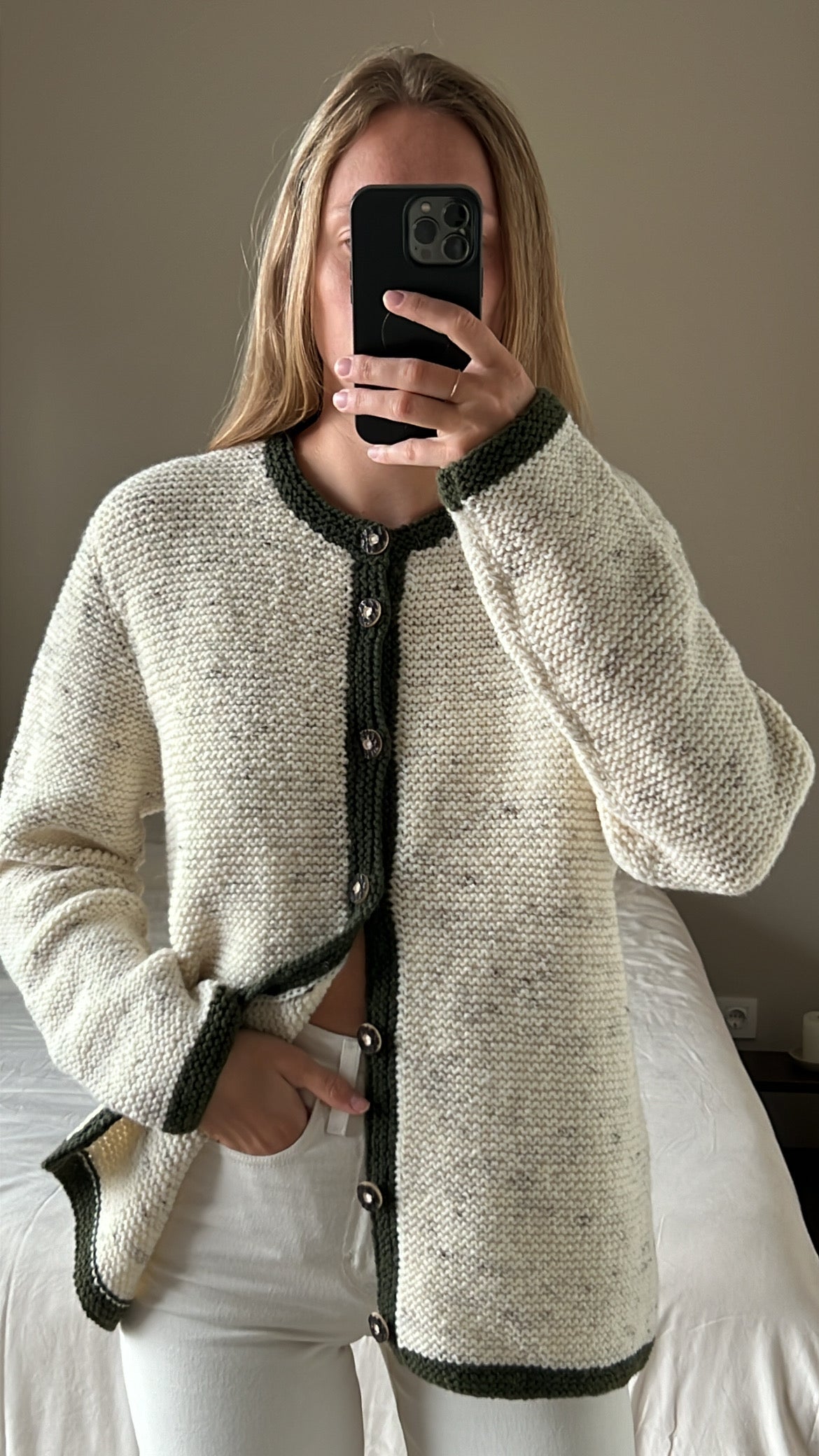 Woolen cardigan
