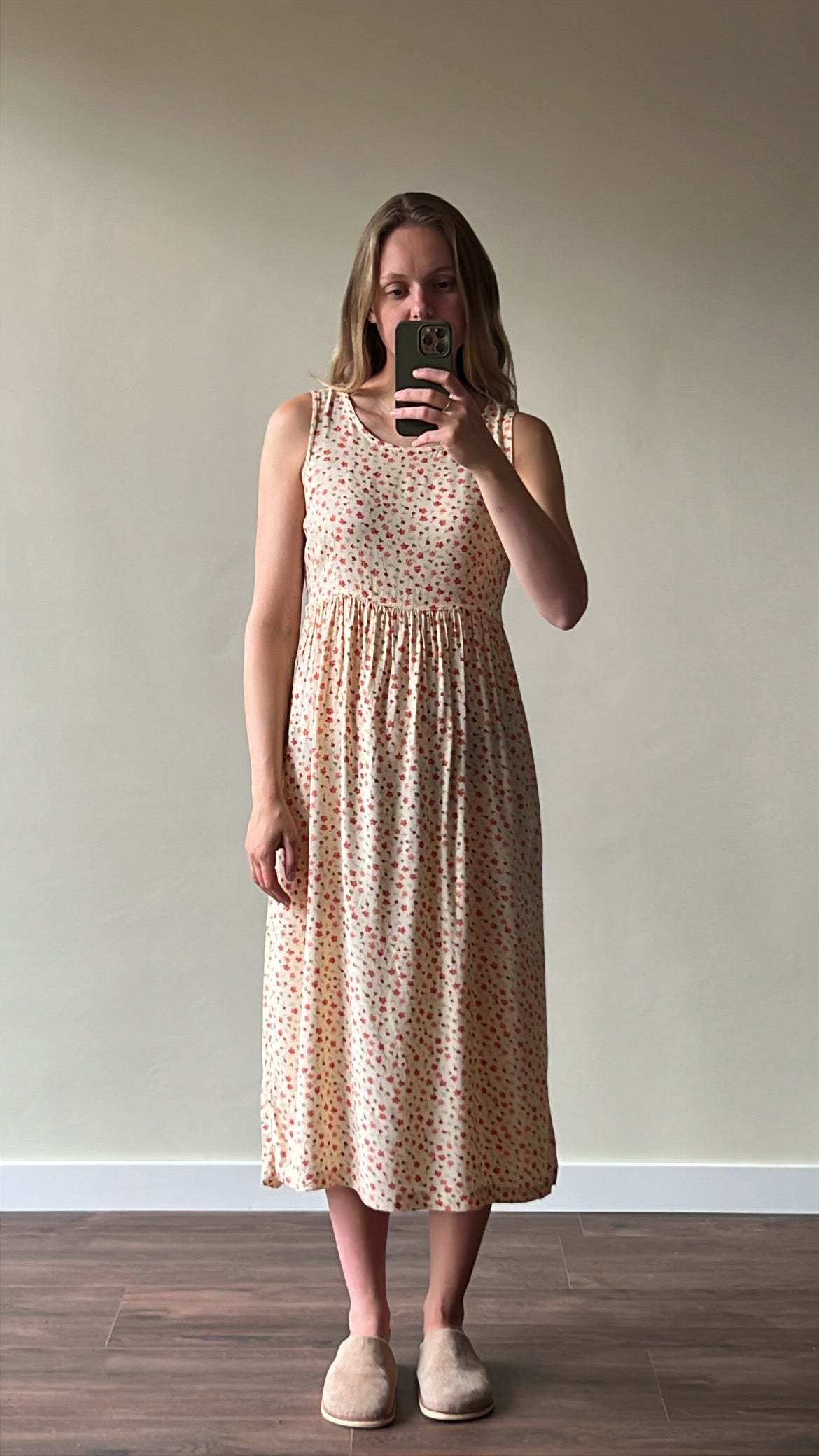 Vintage flower dress
