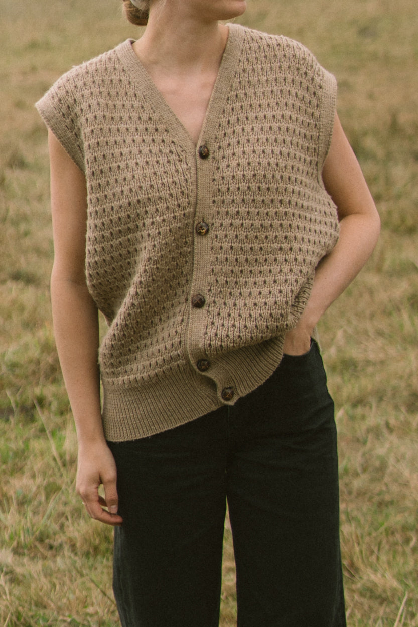 Vintage woolen vest