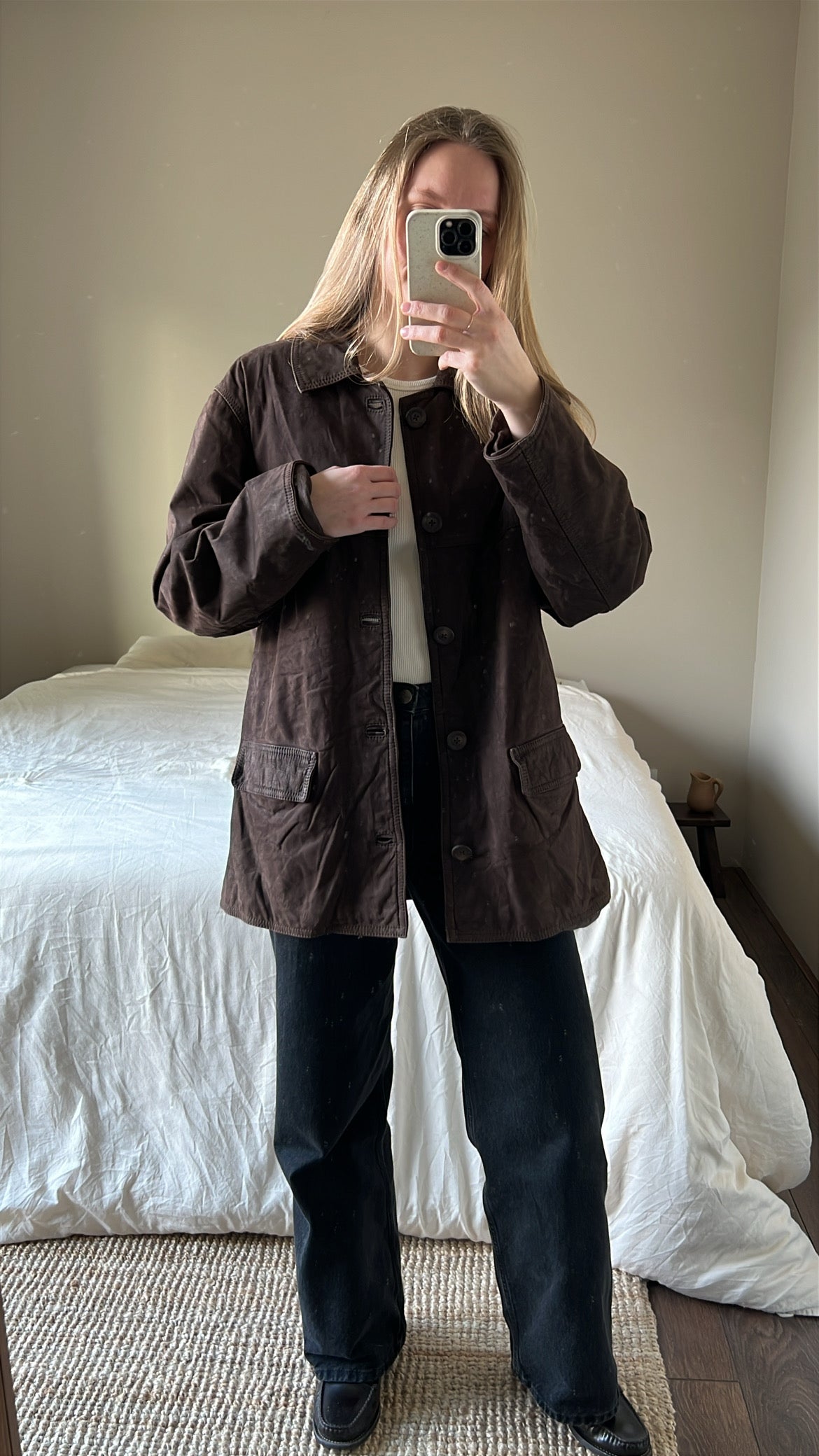 Vintage leather jacket