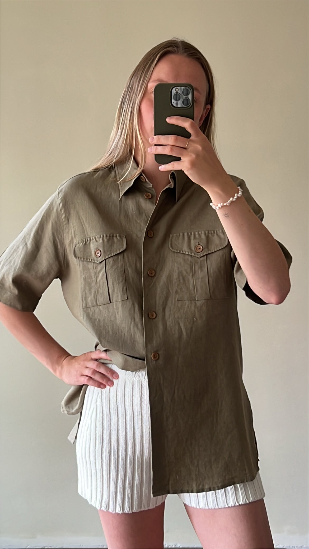 Linen t-shirt