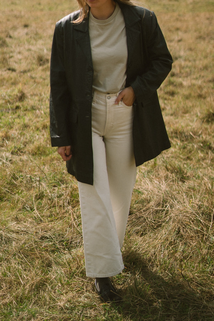 Vintage leather jacket
