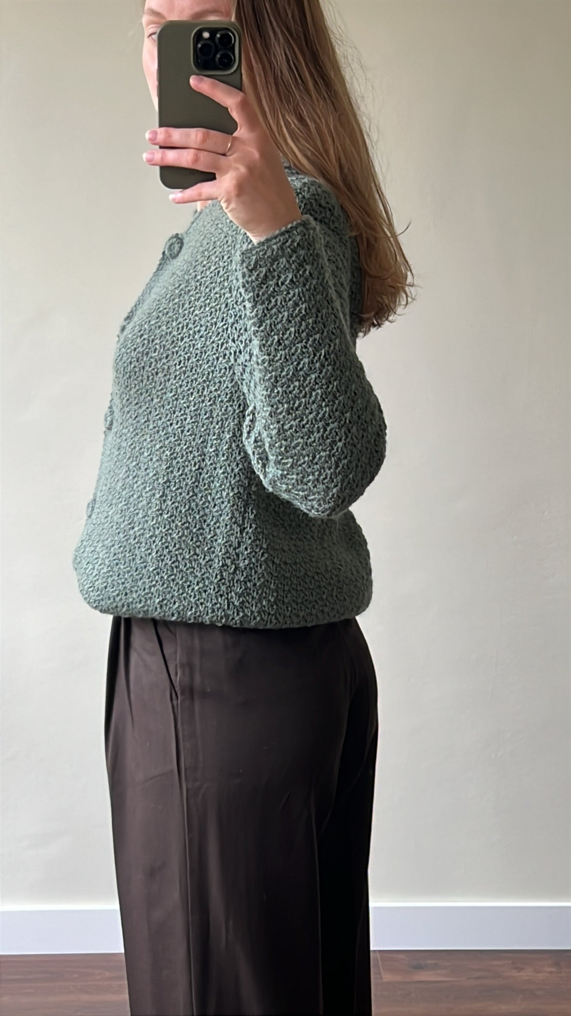 Vintage woolen blend knit
