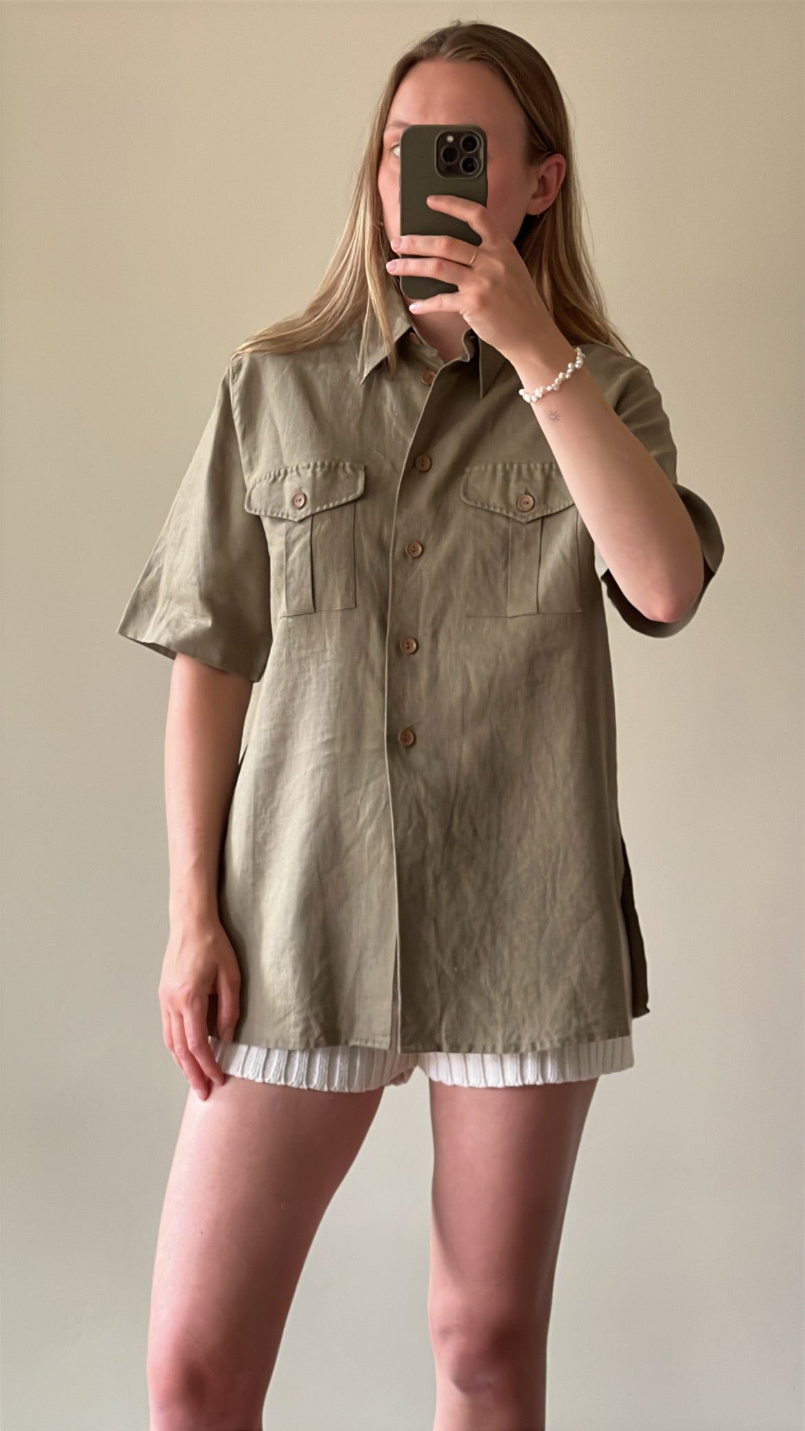 Linen t-shirt