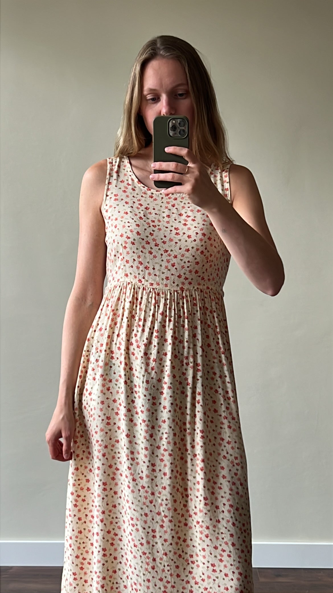 Vintage flower dress