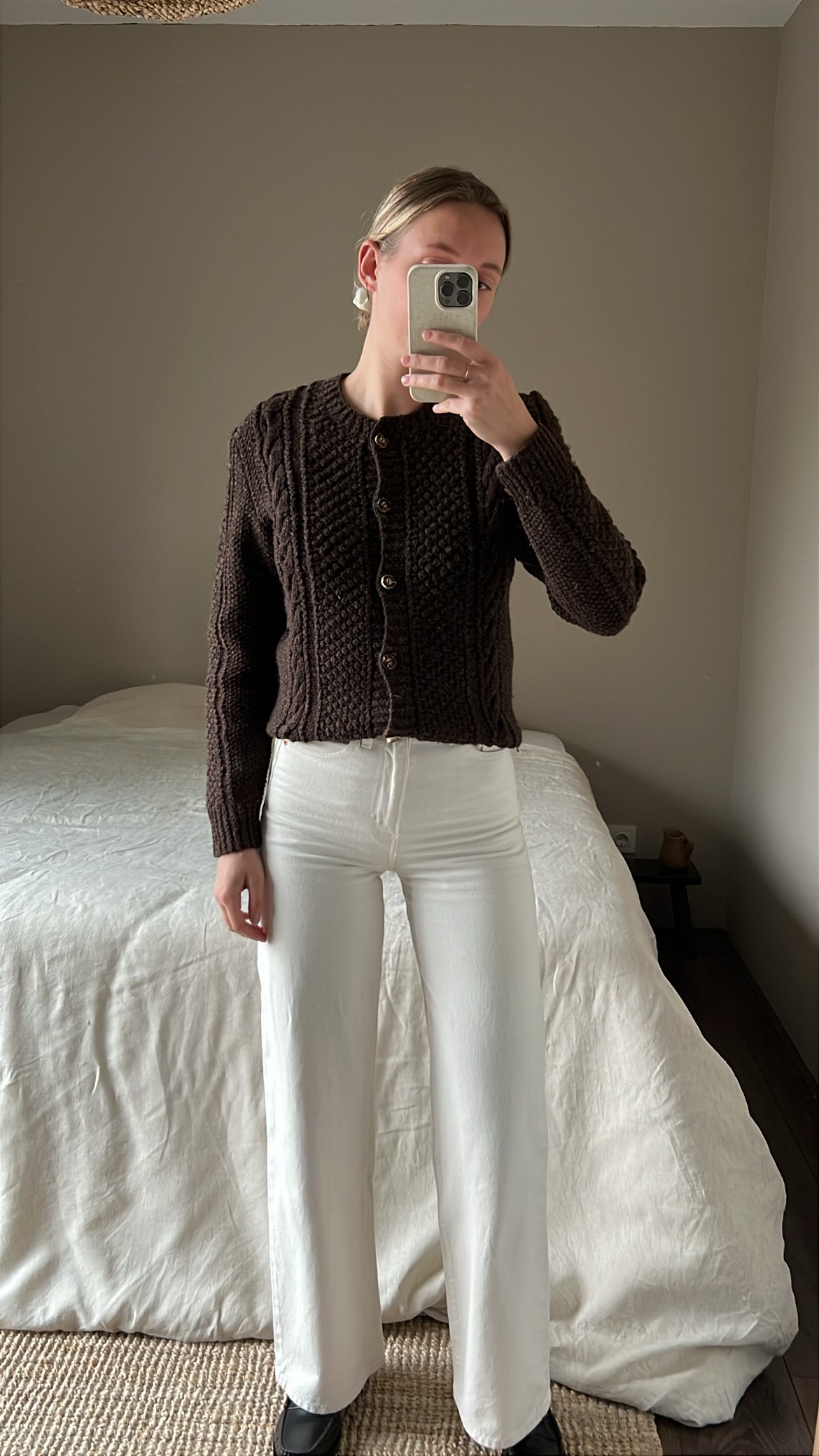 Woolen cardigan