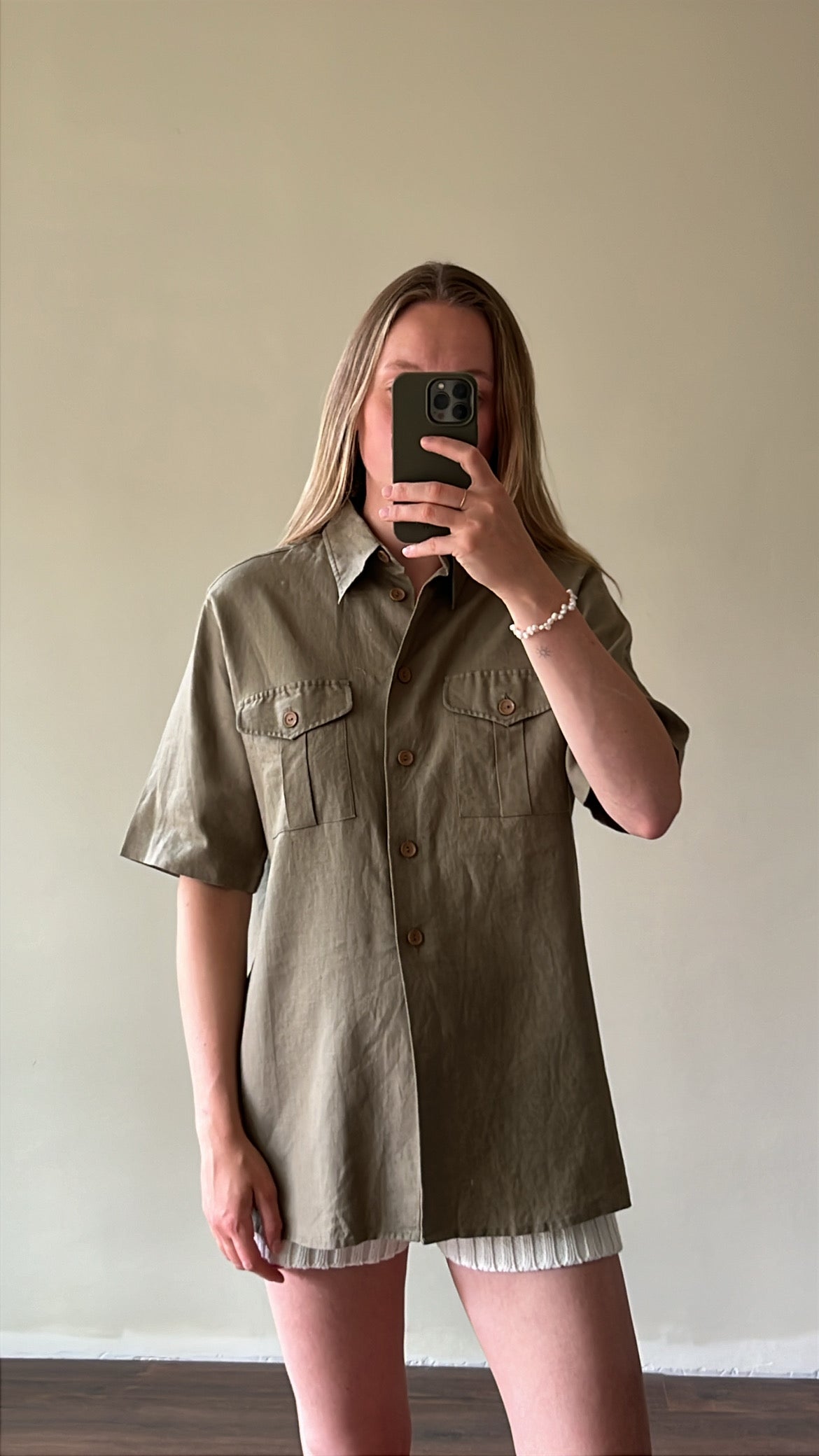 Linen t-shirt