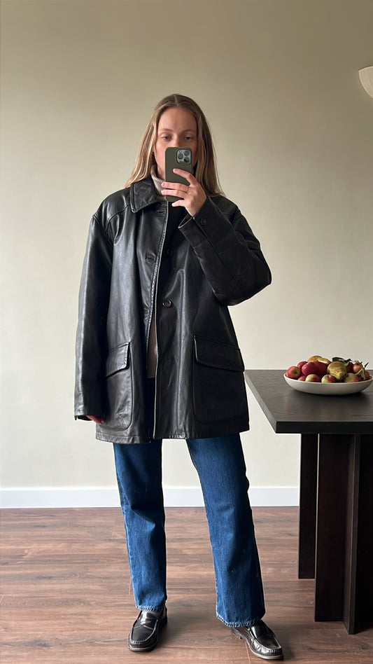 Vintage leather jacket