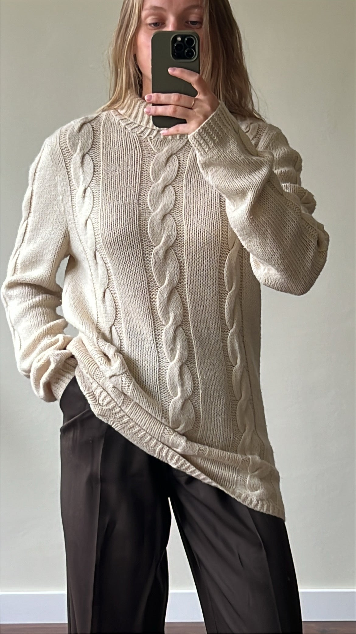 Vintage woolen knit