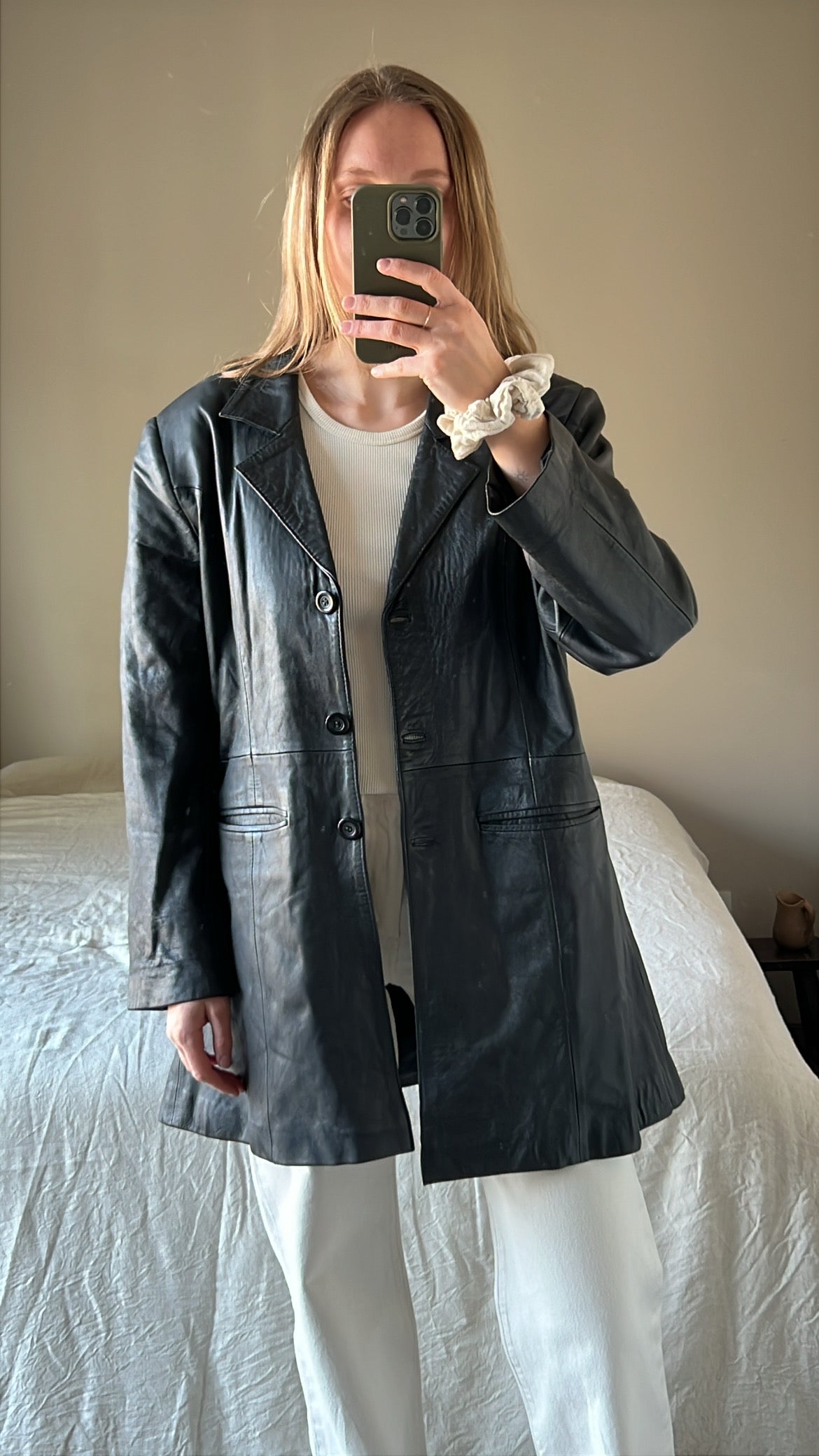 Vintage leather jacket