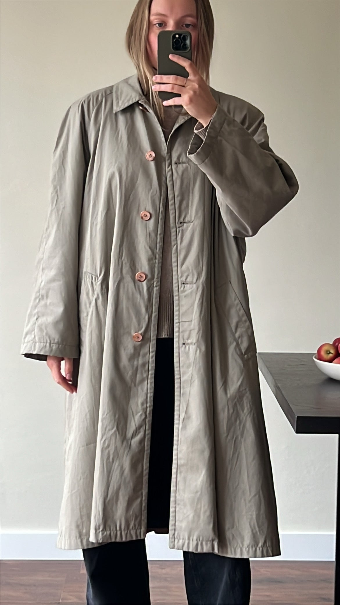 Vintage car coat