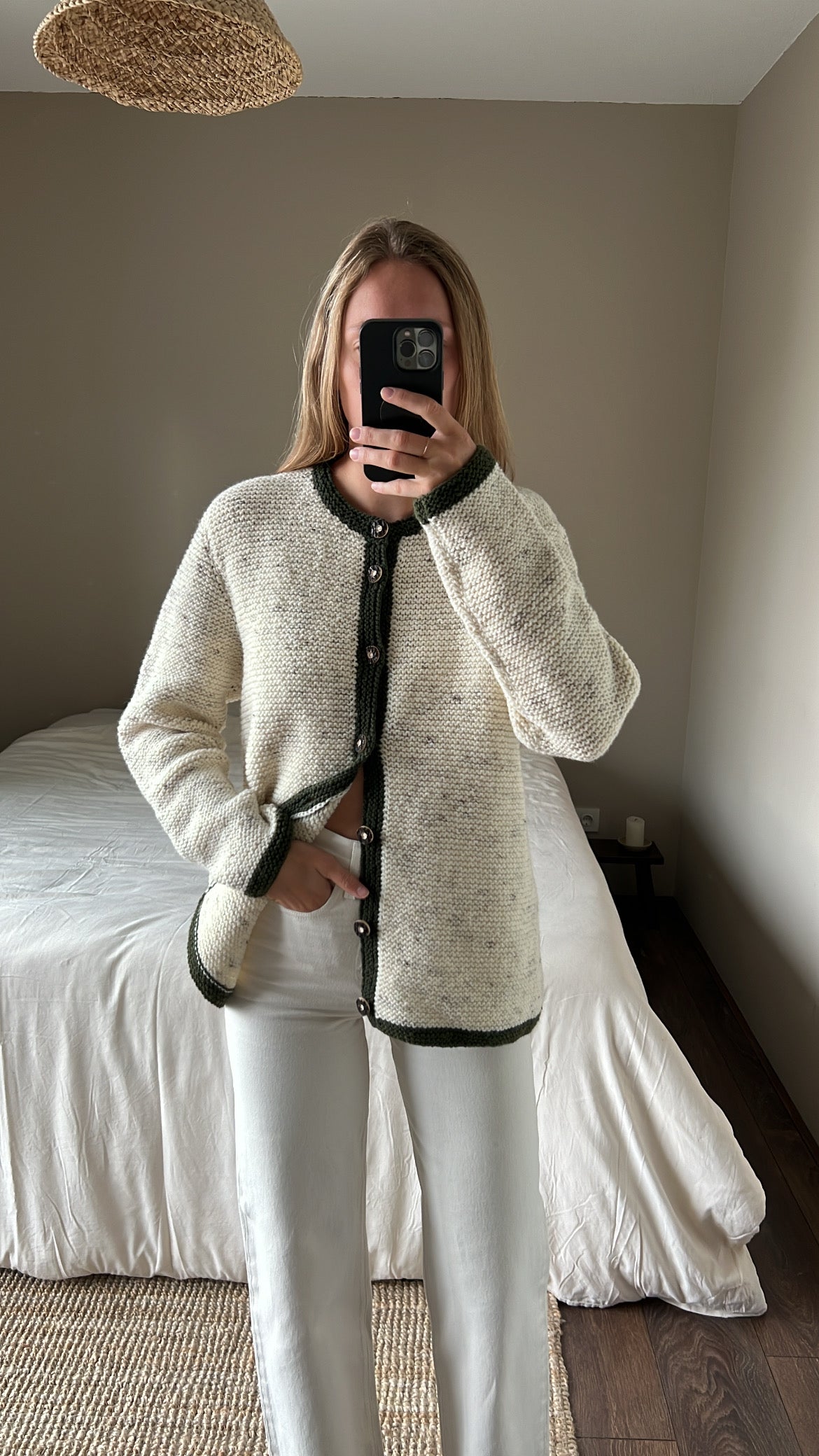 Woolen cardigan