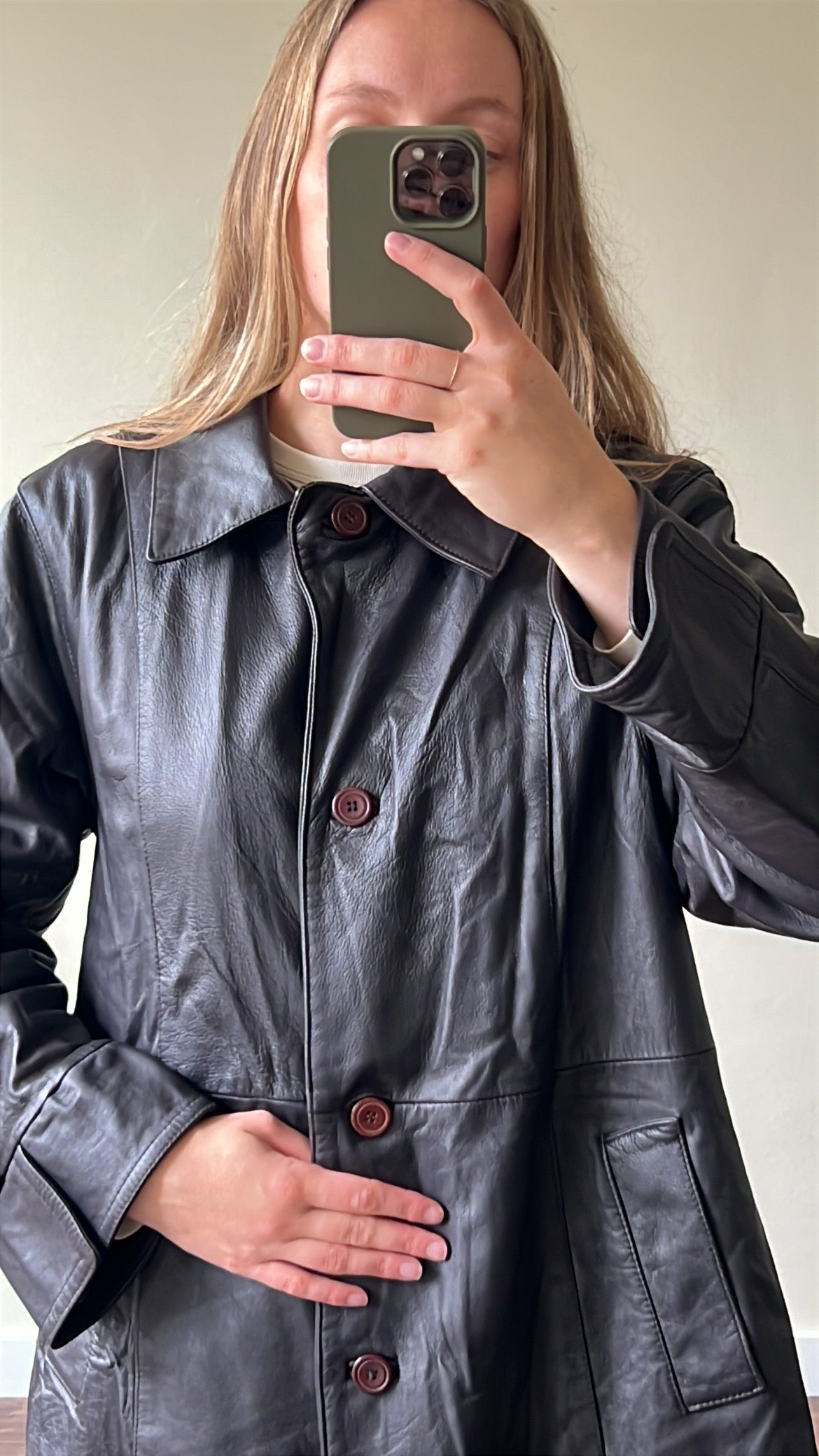 Vintage leather jacket