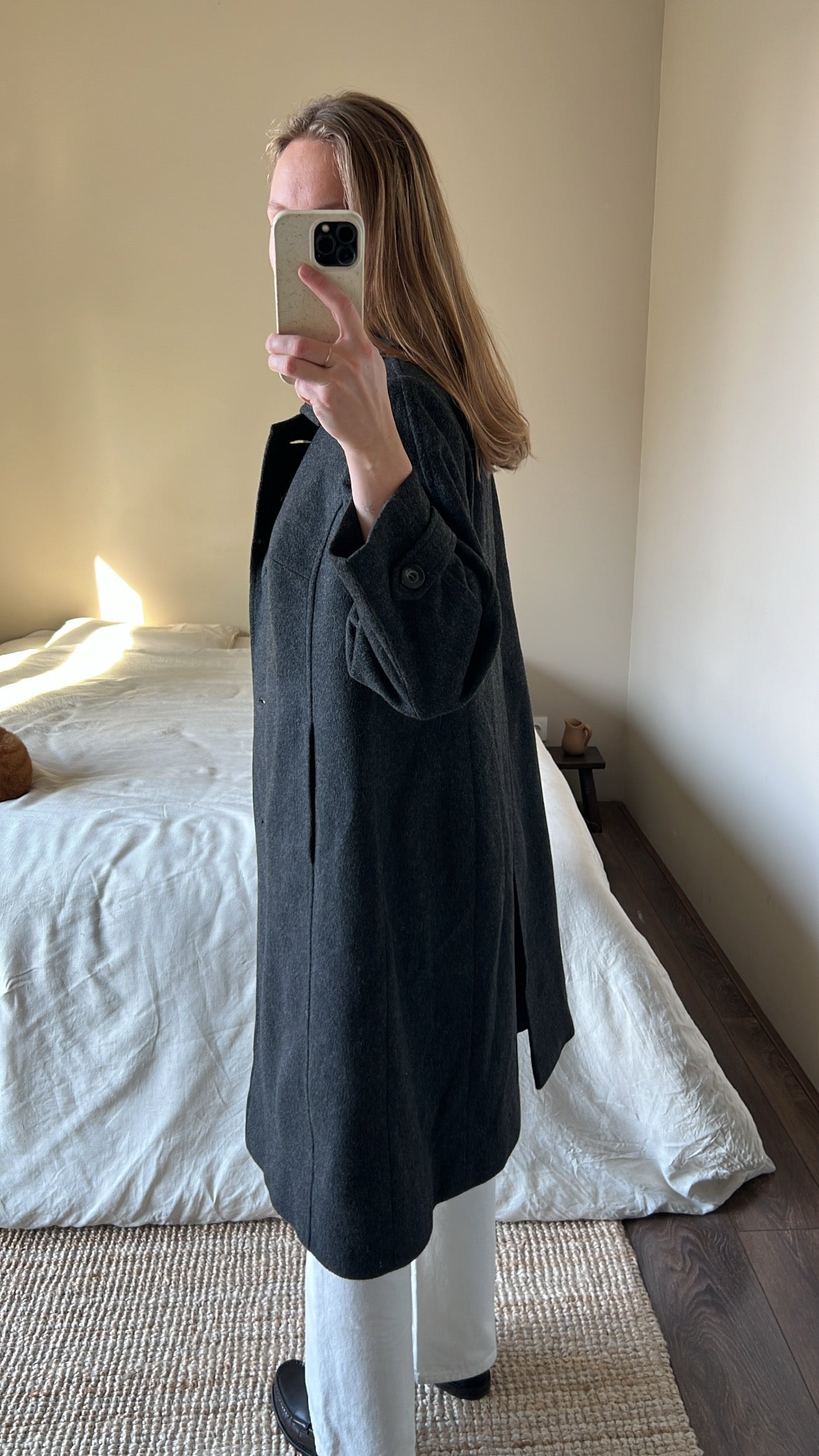 Vintage woolen overcoat