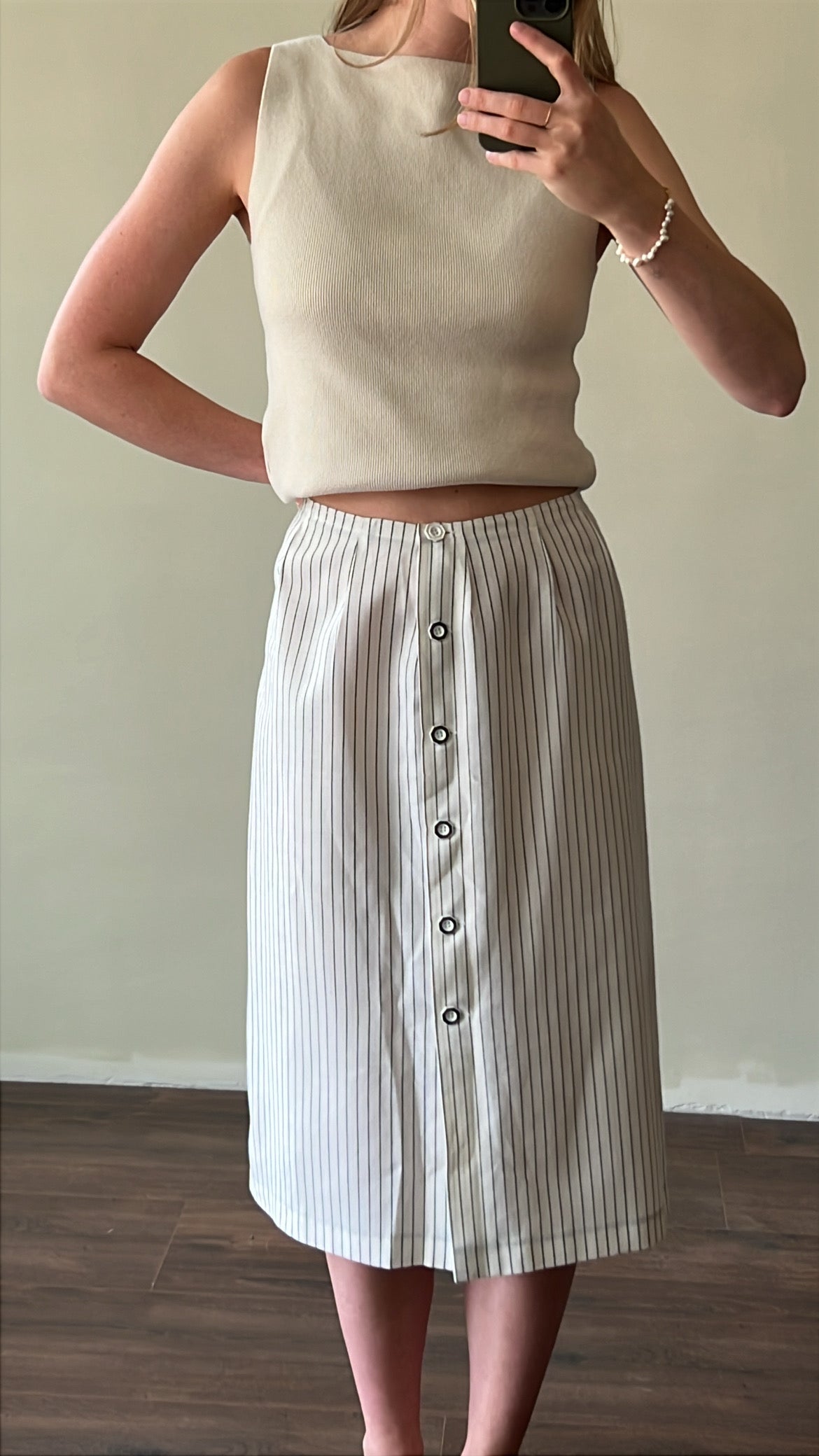Striped skirt
