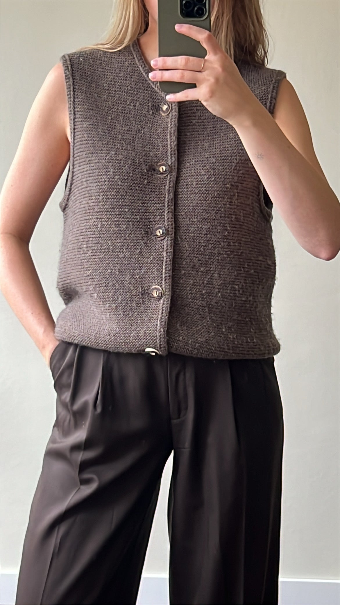 Vintage woolen spencer