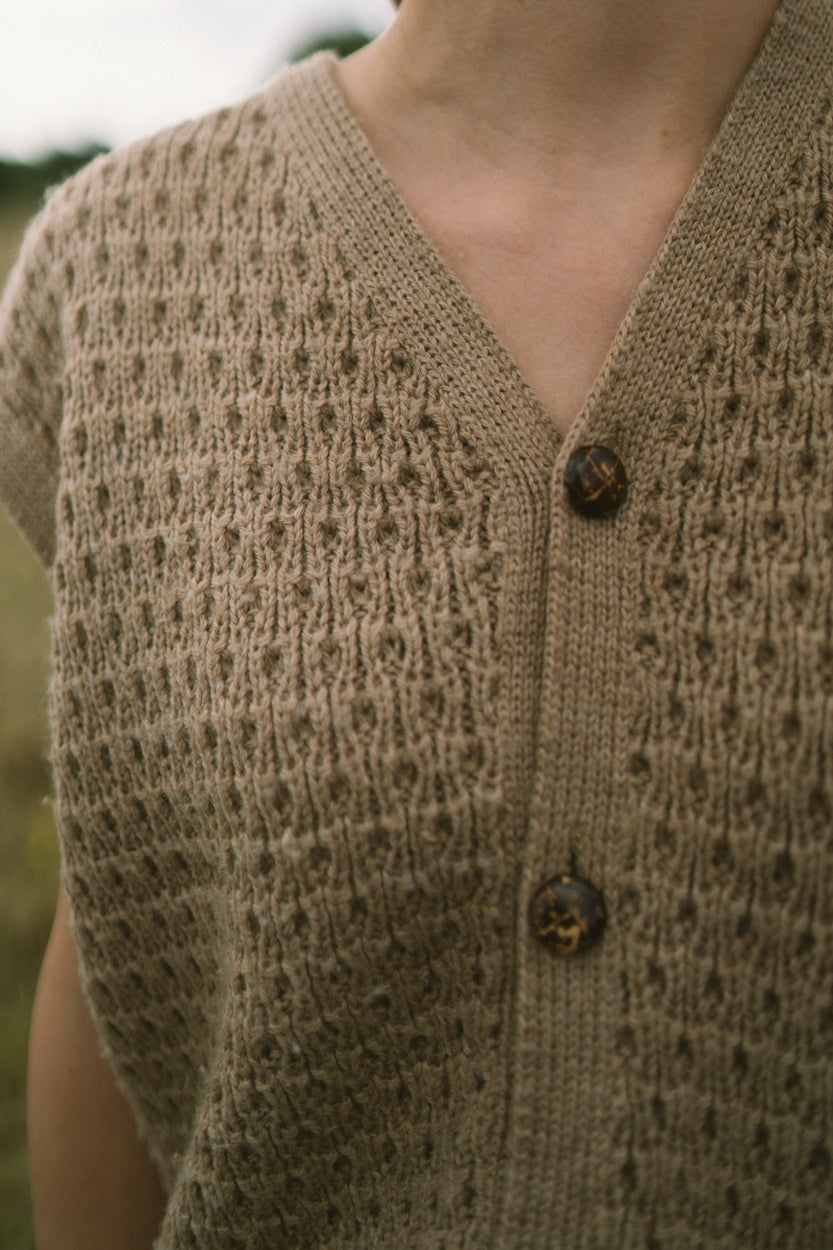 Vintage woolen vest
