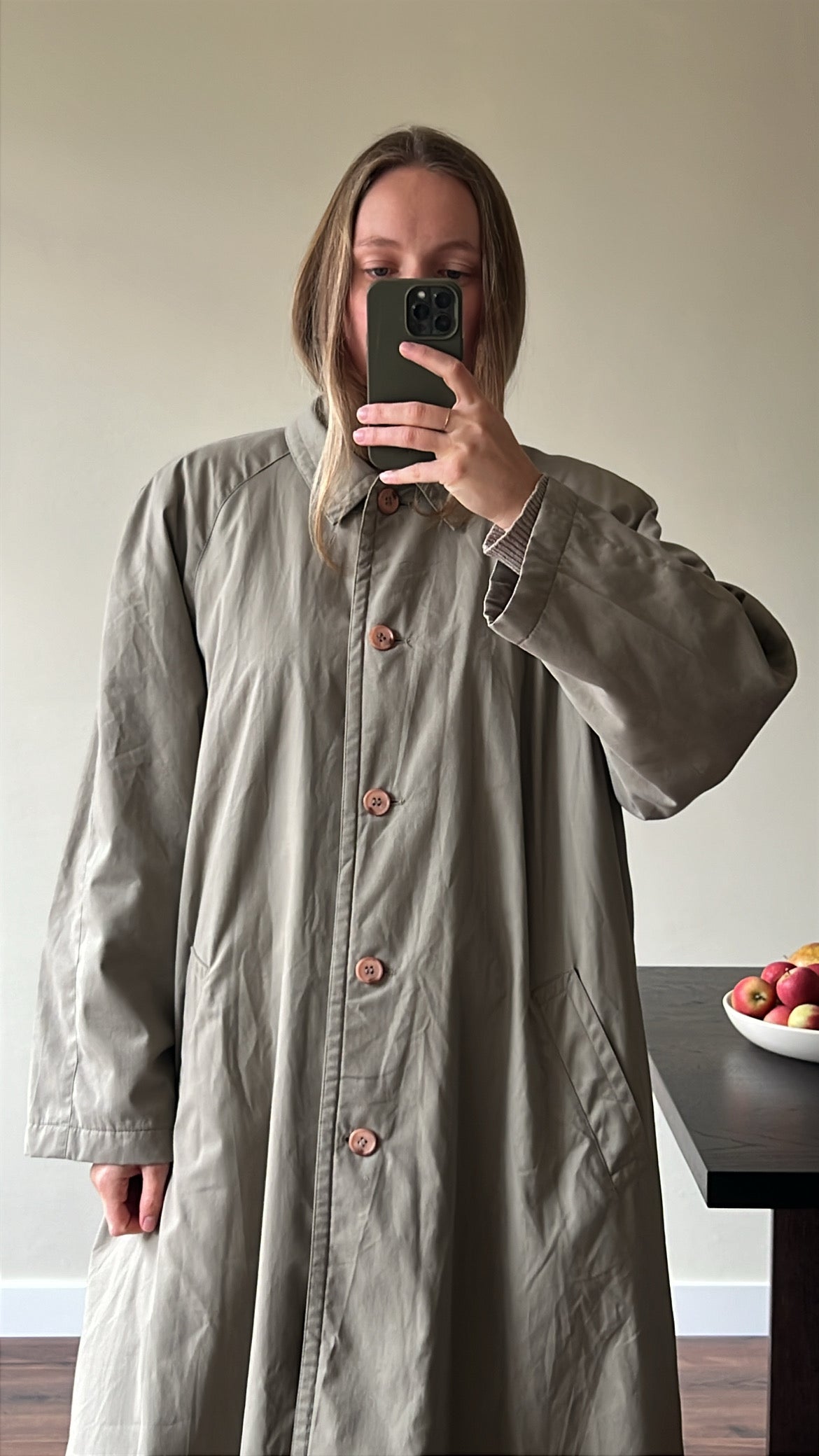 Vintage car coat