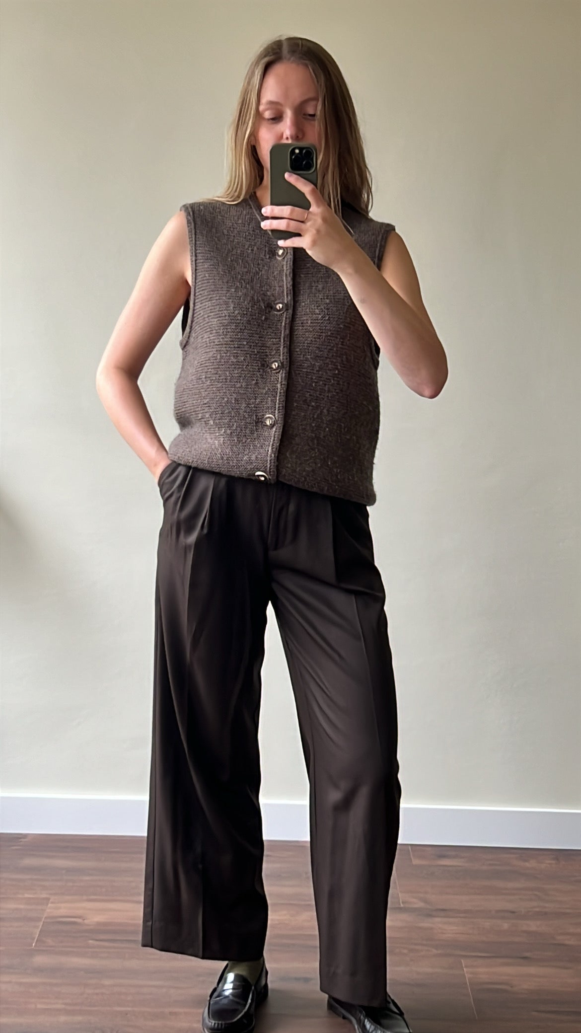 Vintage woolen spencer