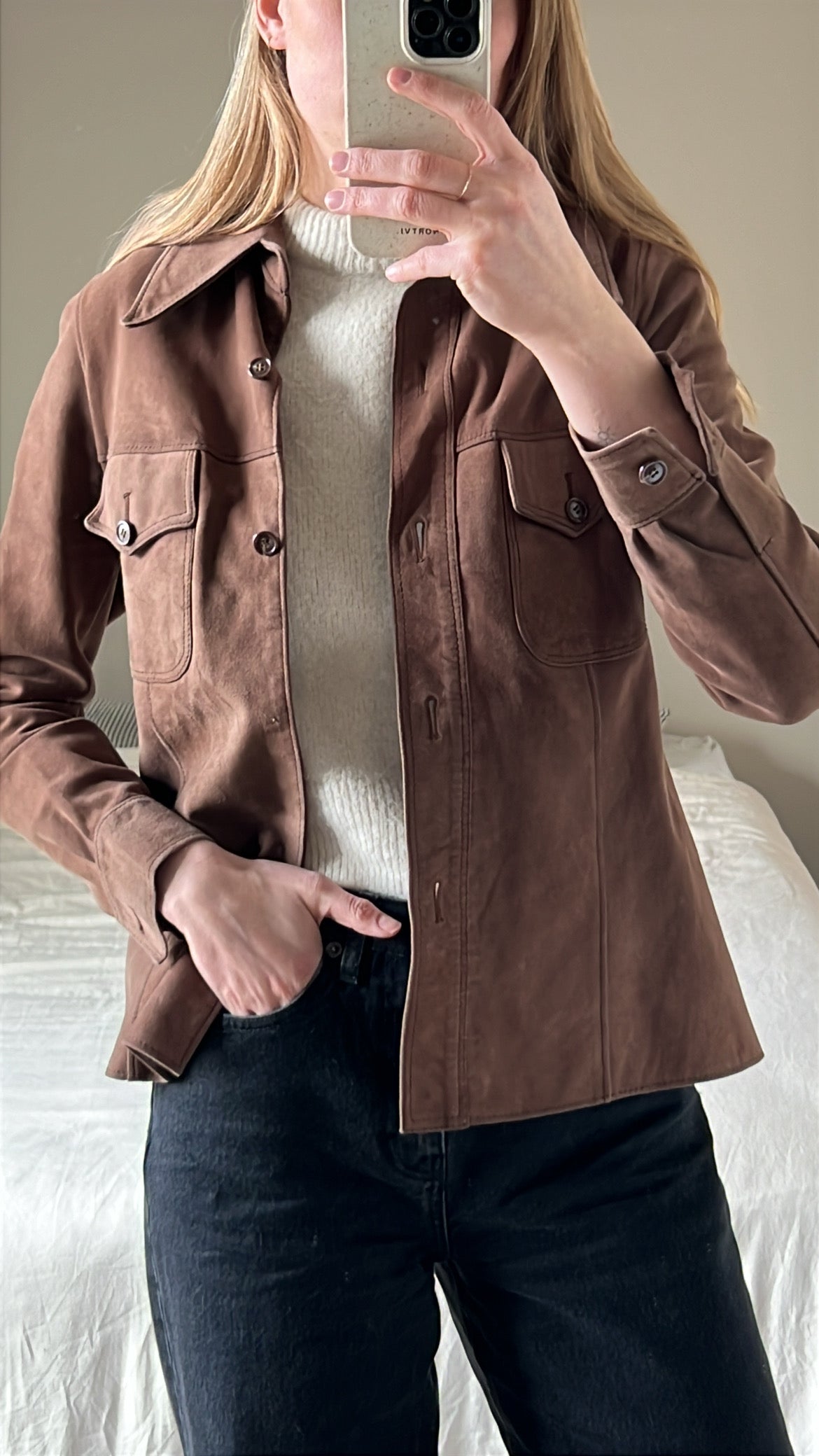 Leather jacket