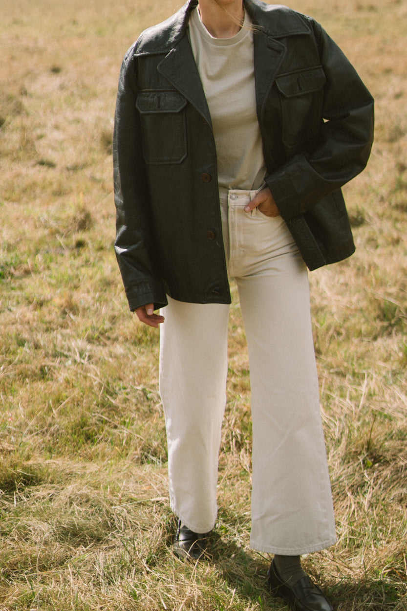 Vintage leather jacket