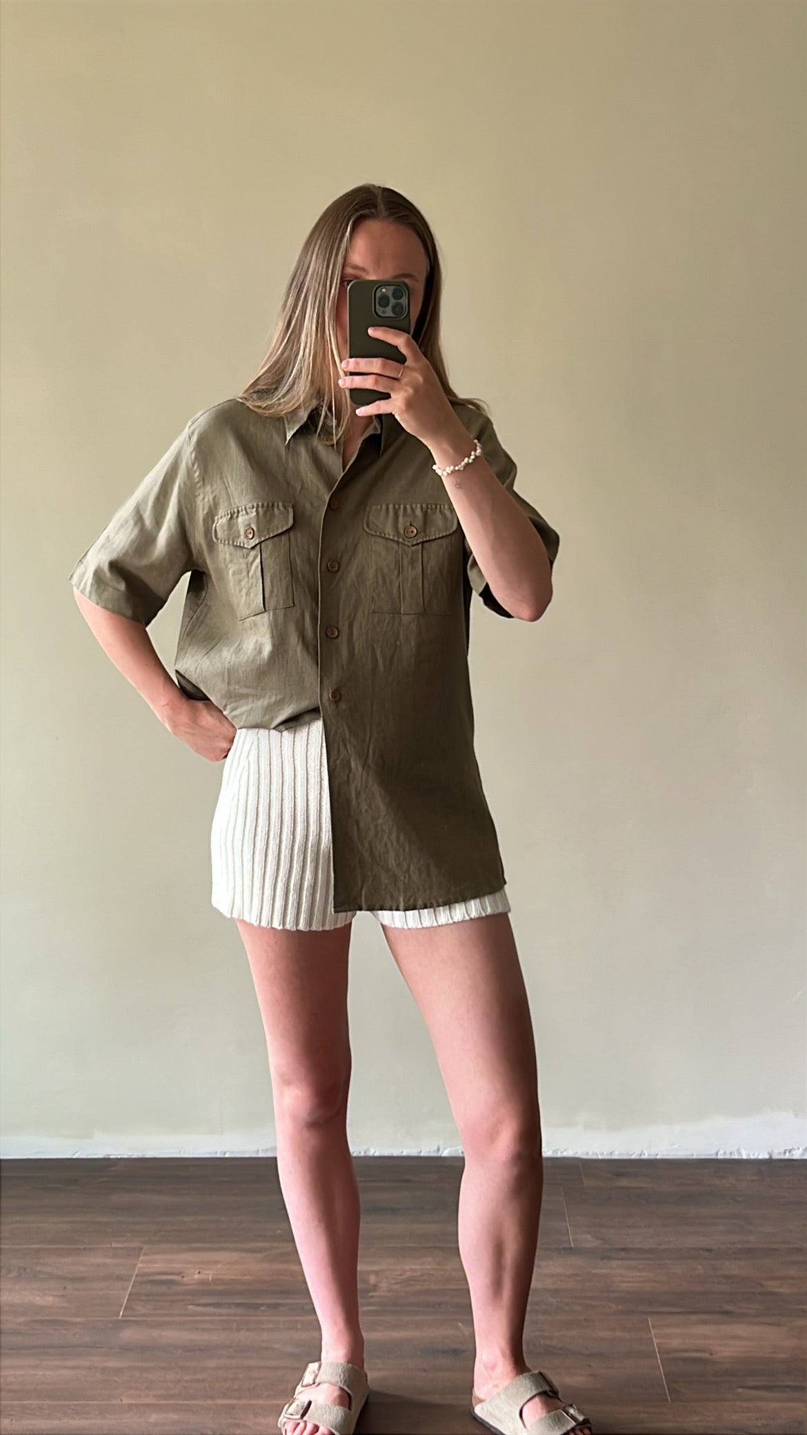 Linen t-shirt