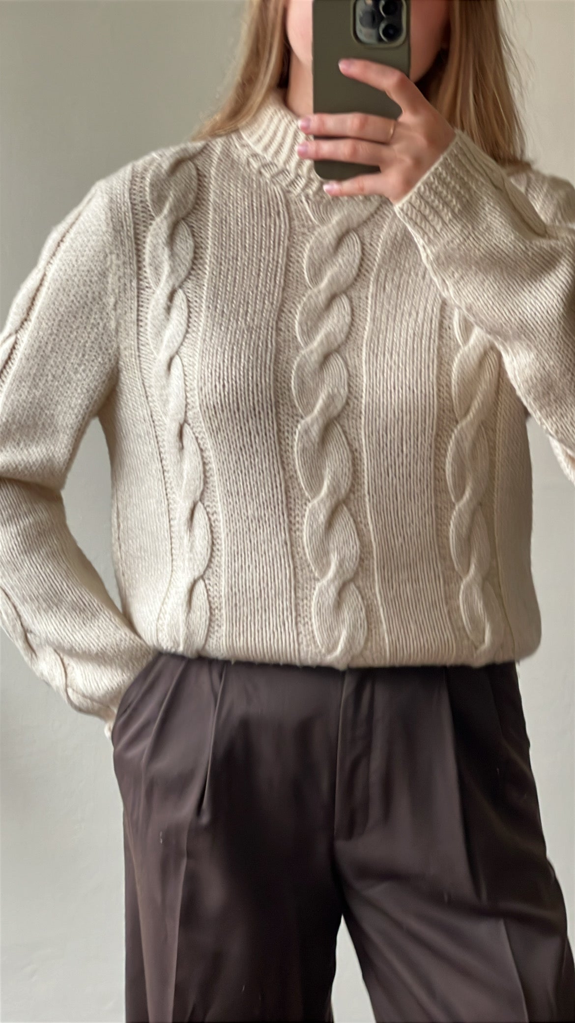 Vintage woolen knit