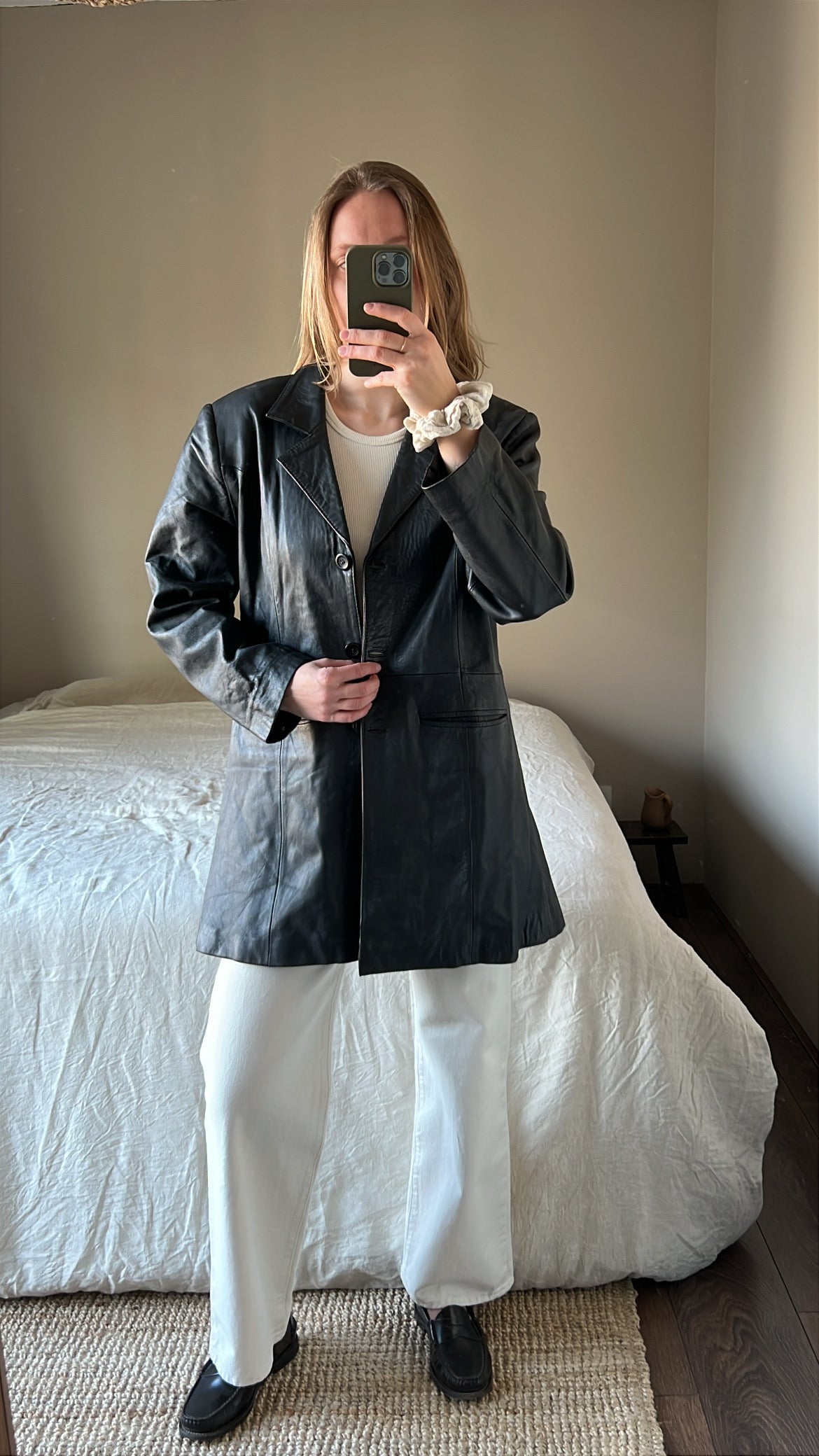 Vintage leather jacket