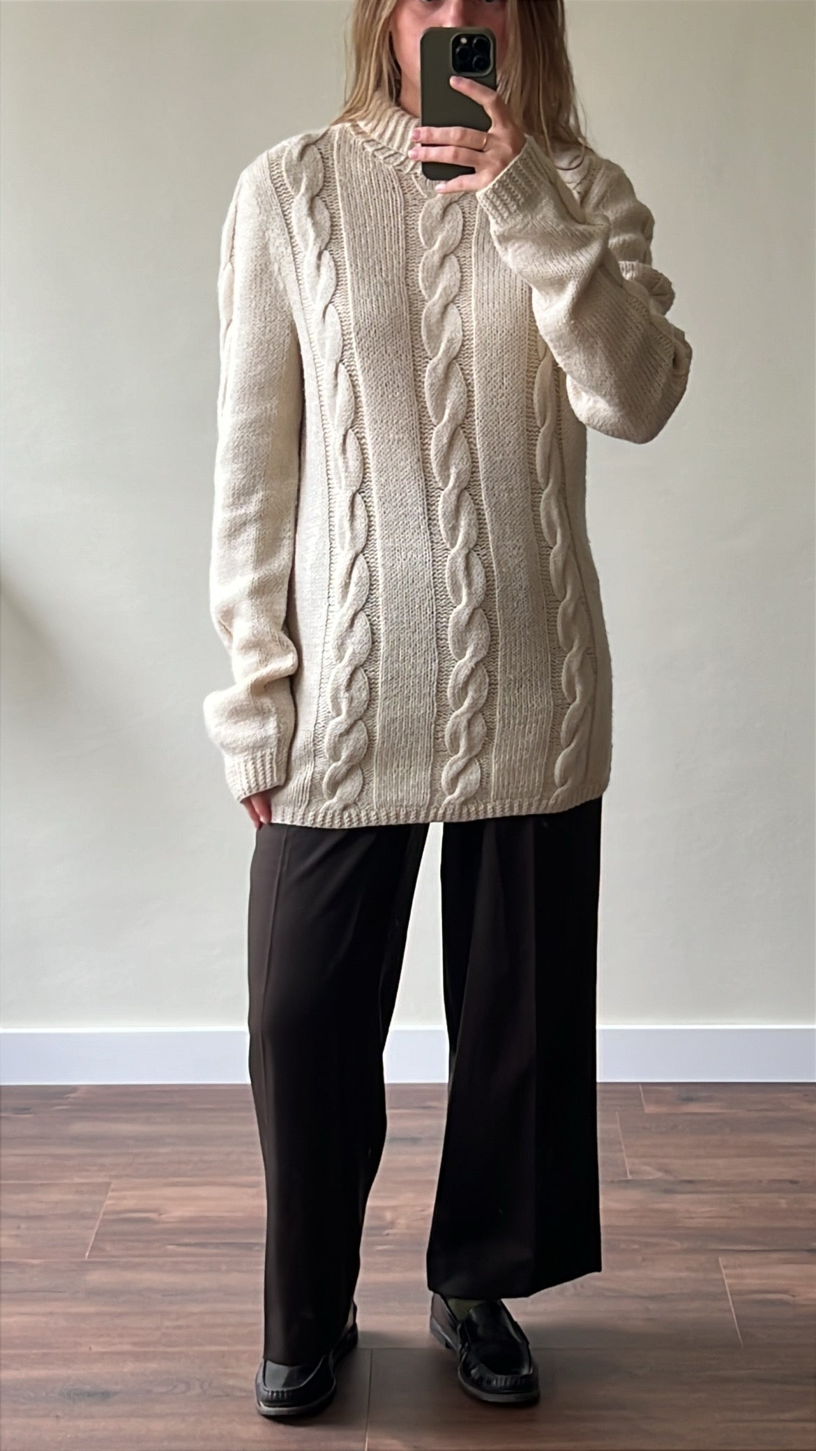 Vintage woolen knit