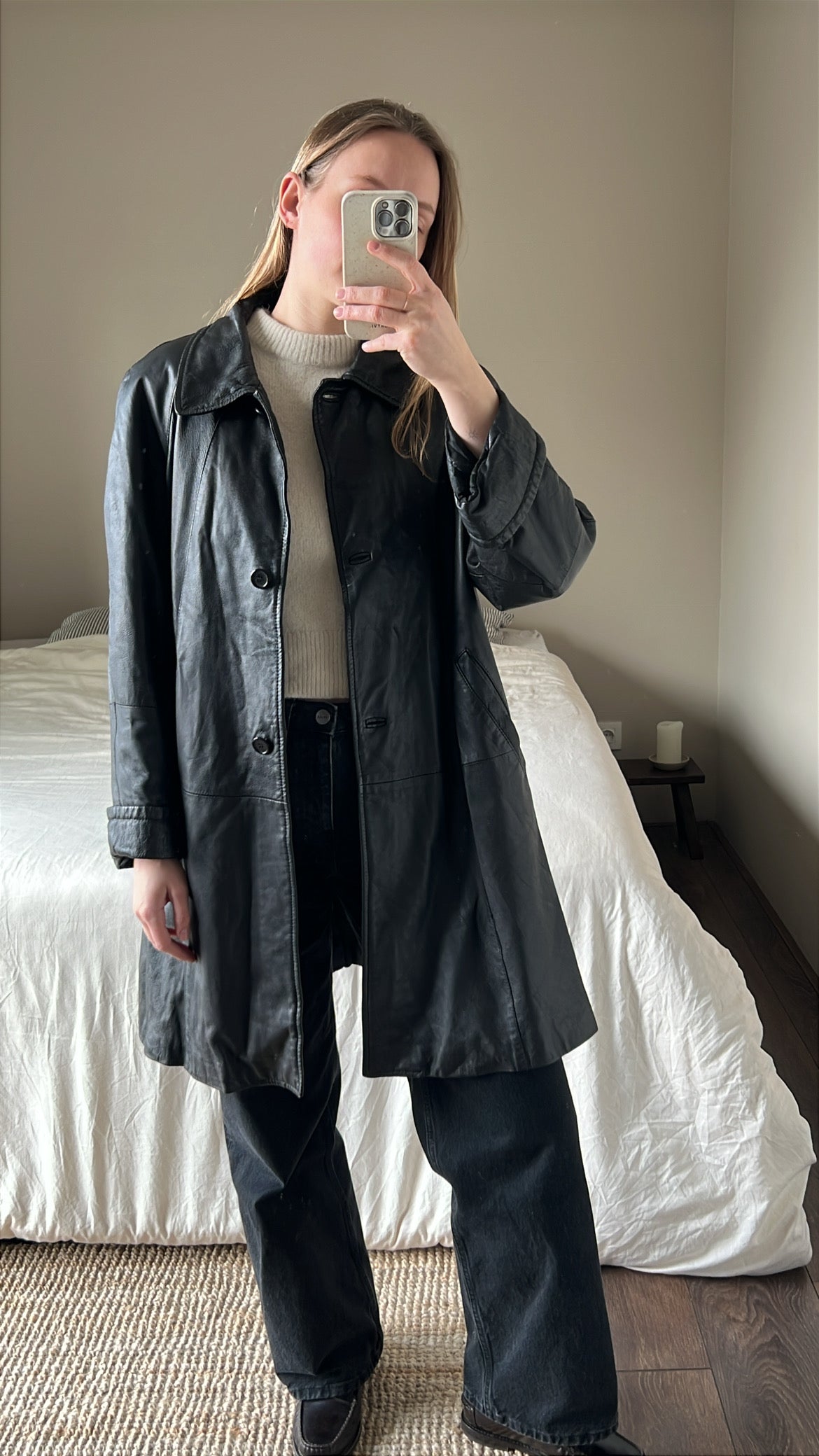 Leather jacket