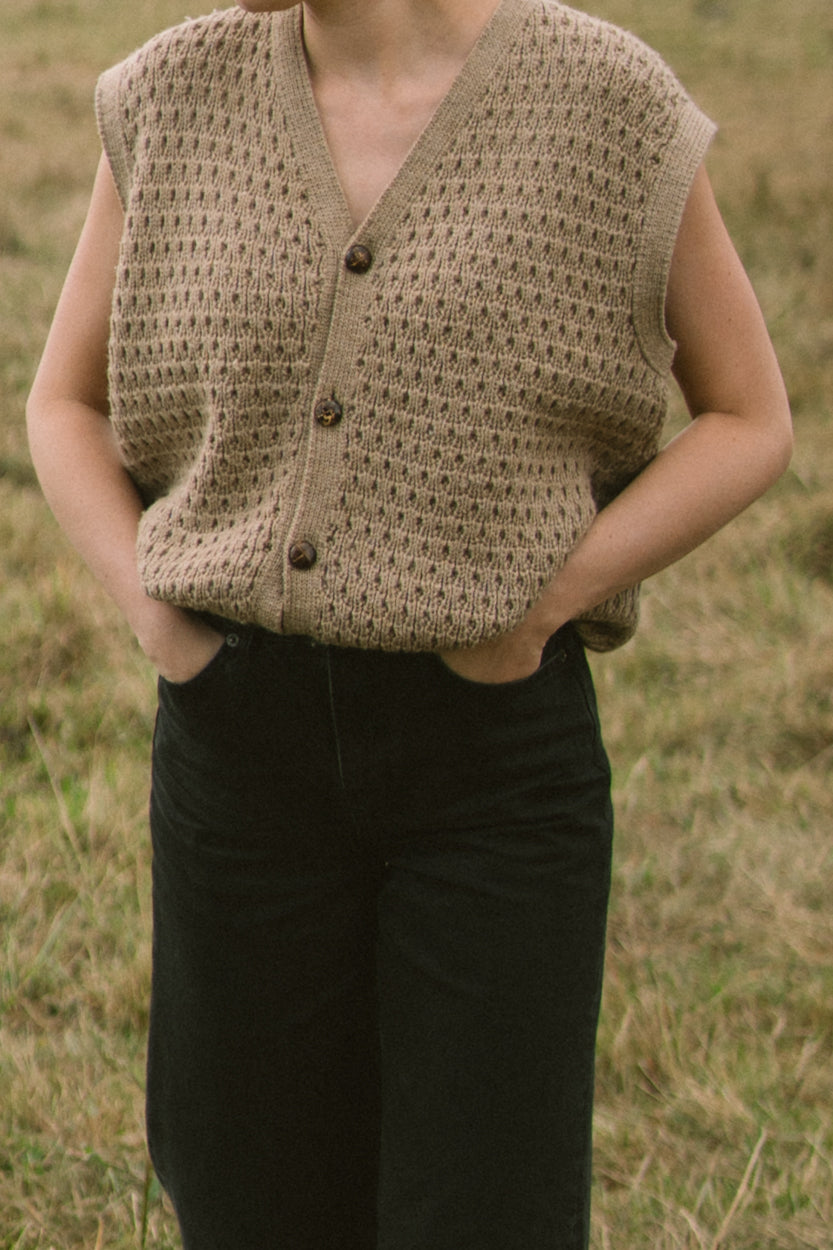Vintage woolen vest
