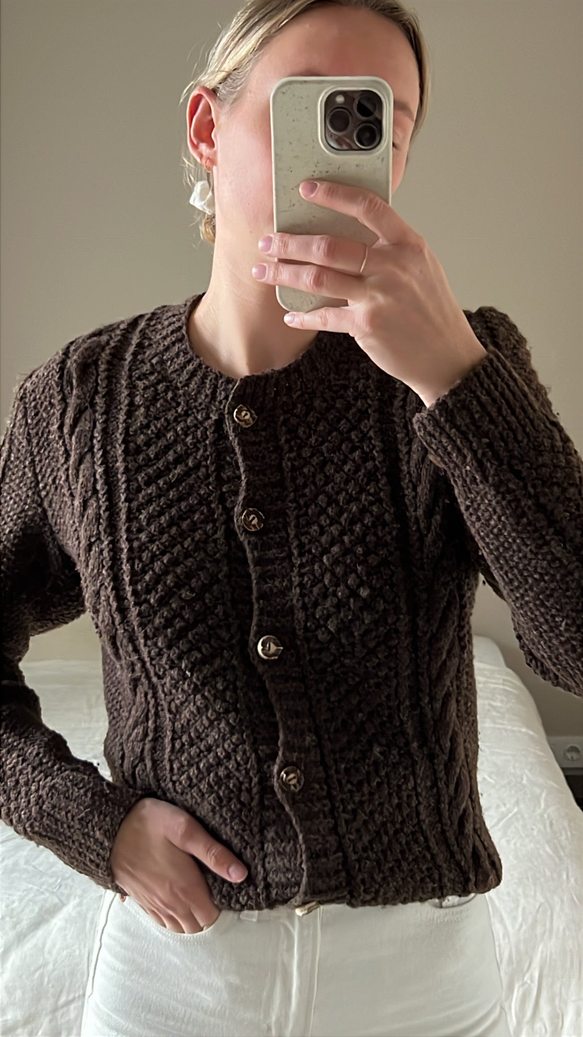 Woolen cardigan