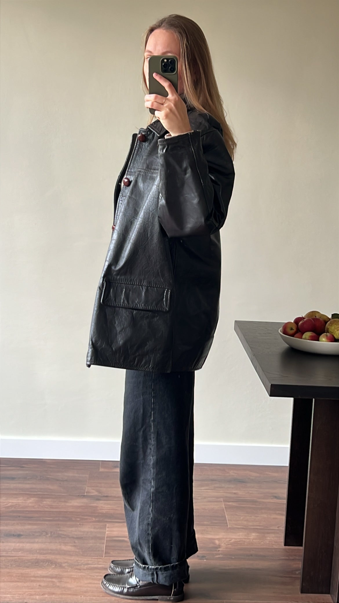 Vintage leather jacket